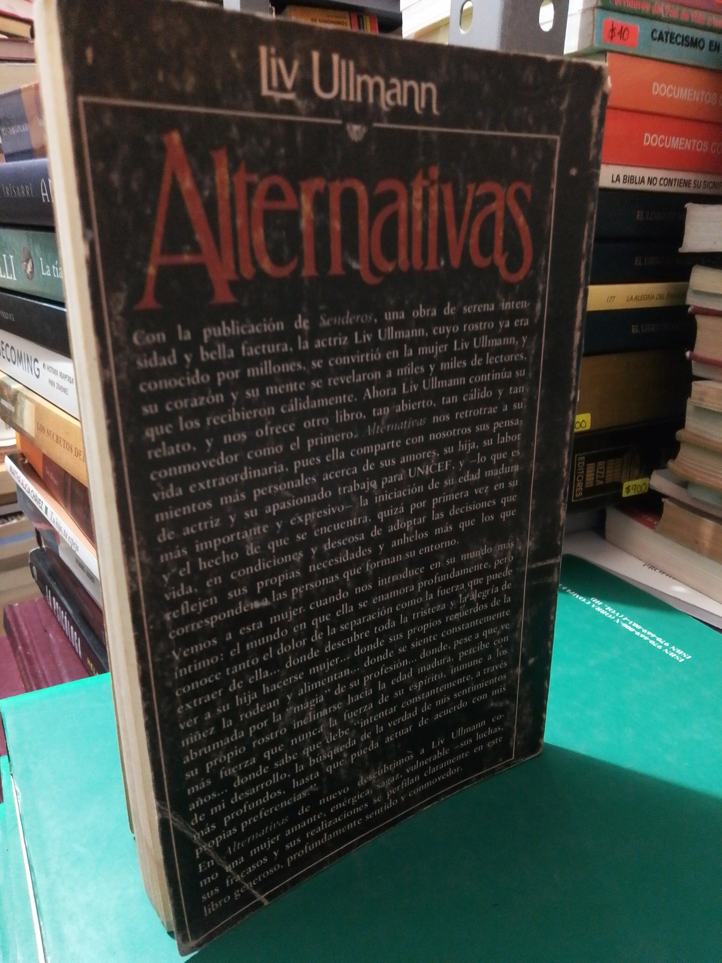ALTERNATIVAS POR LIV ULLMANN USADO NOVELA JUÁREZ