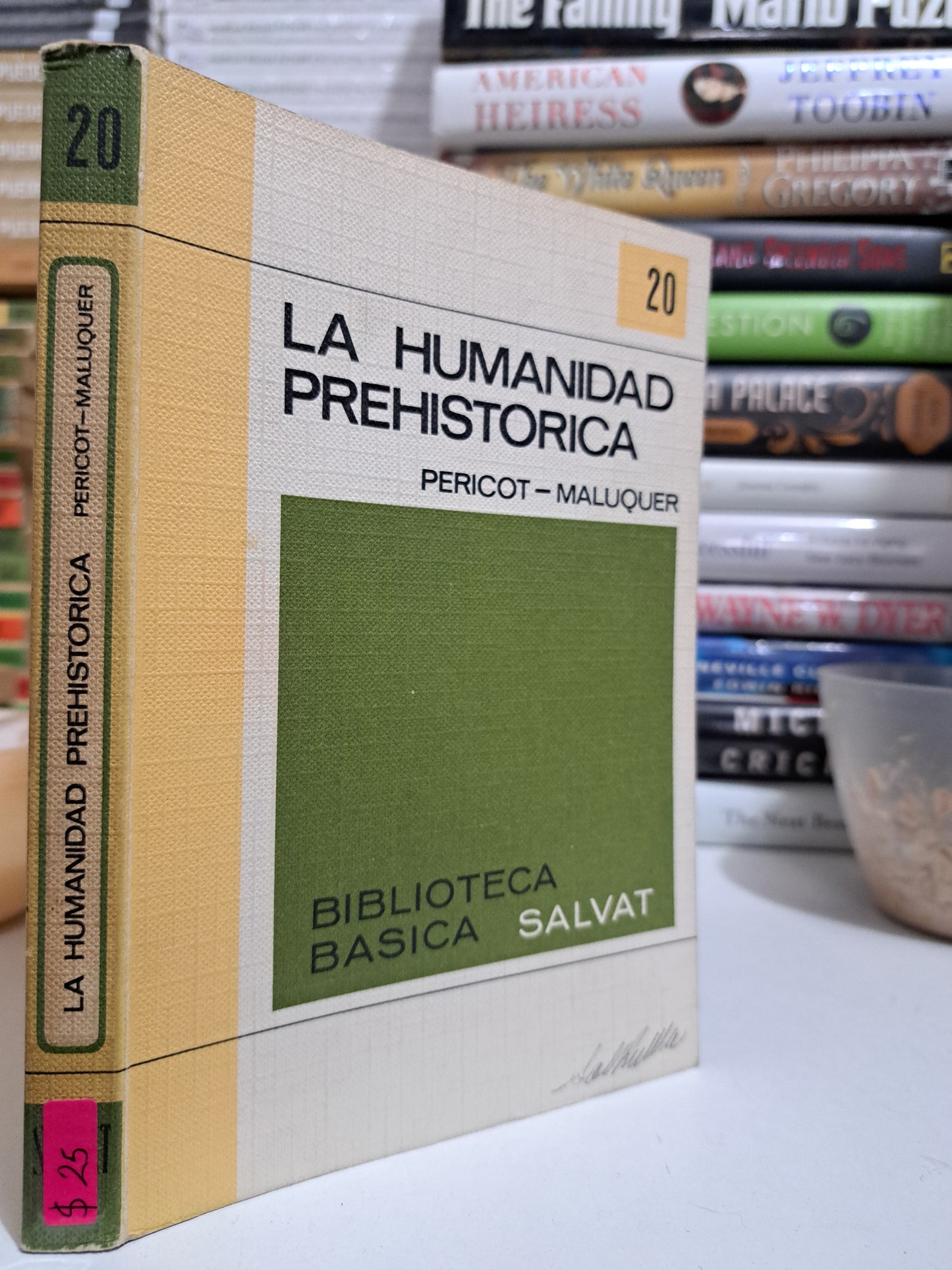 LA HUMANIDAD PREHISTORICA PERICOT-MALUQUER USADO NOVELA JUÁREZ