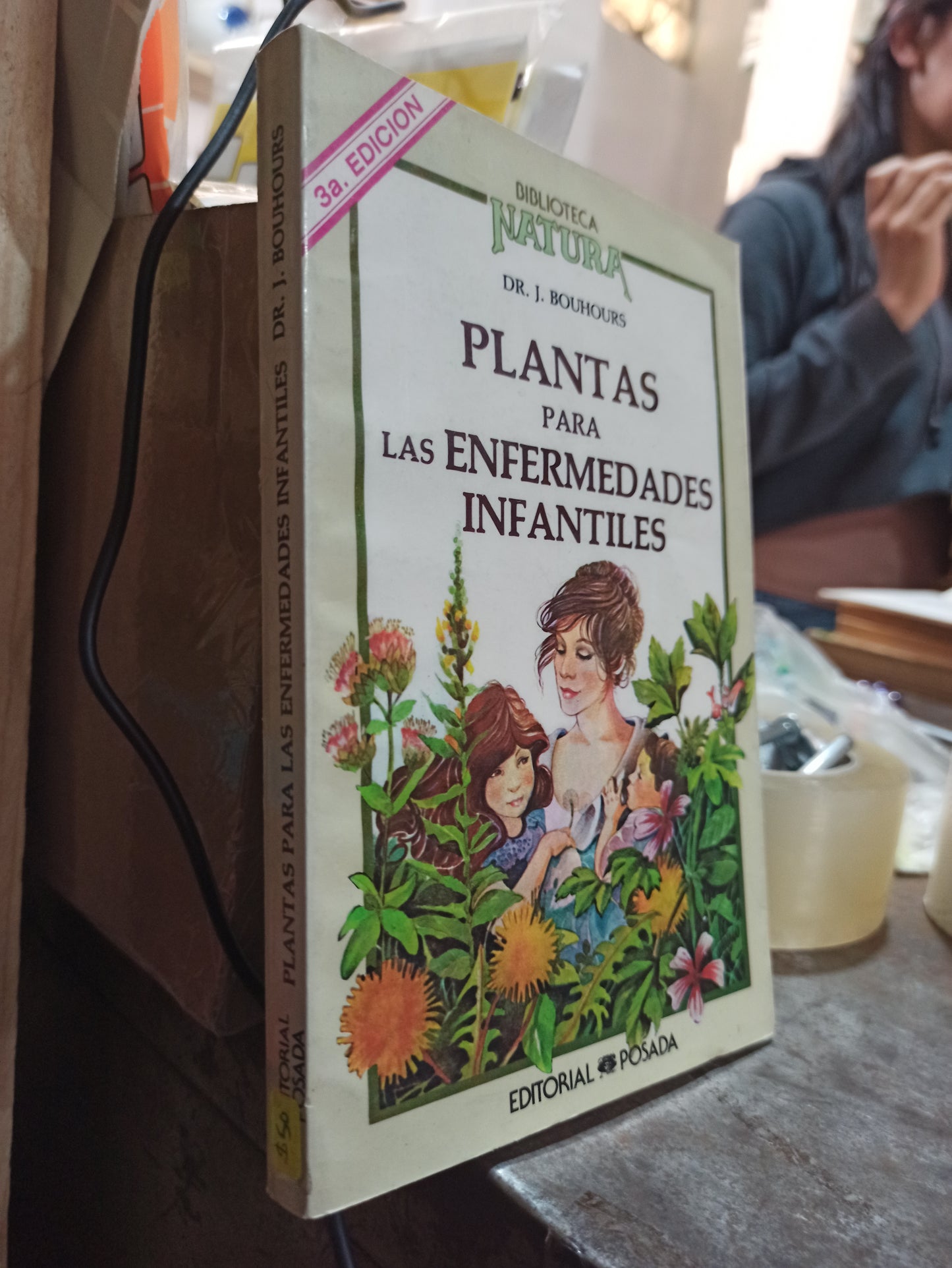 PLANTAS PARA LAS ENFERMEDADES INFANTILES POR J. BOUHOURS USADO SALUD ALDAMA