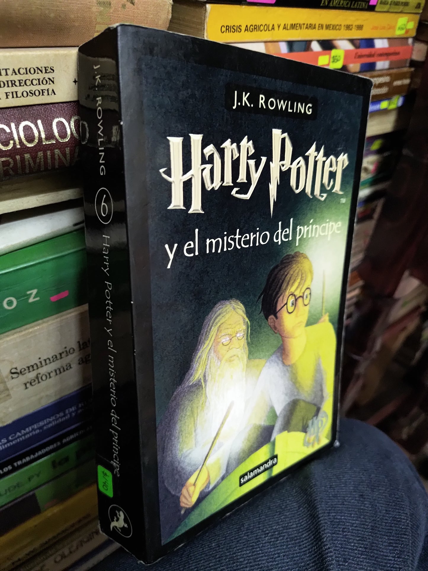 HARRY POTTER Y EL MISTERIO DEL PRINCIPE POR J. K. ROWLING USADO NOVELAS LITERARIO 207