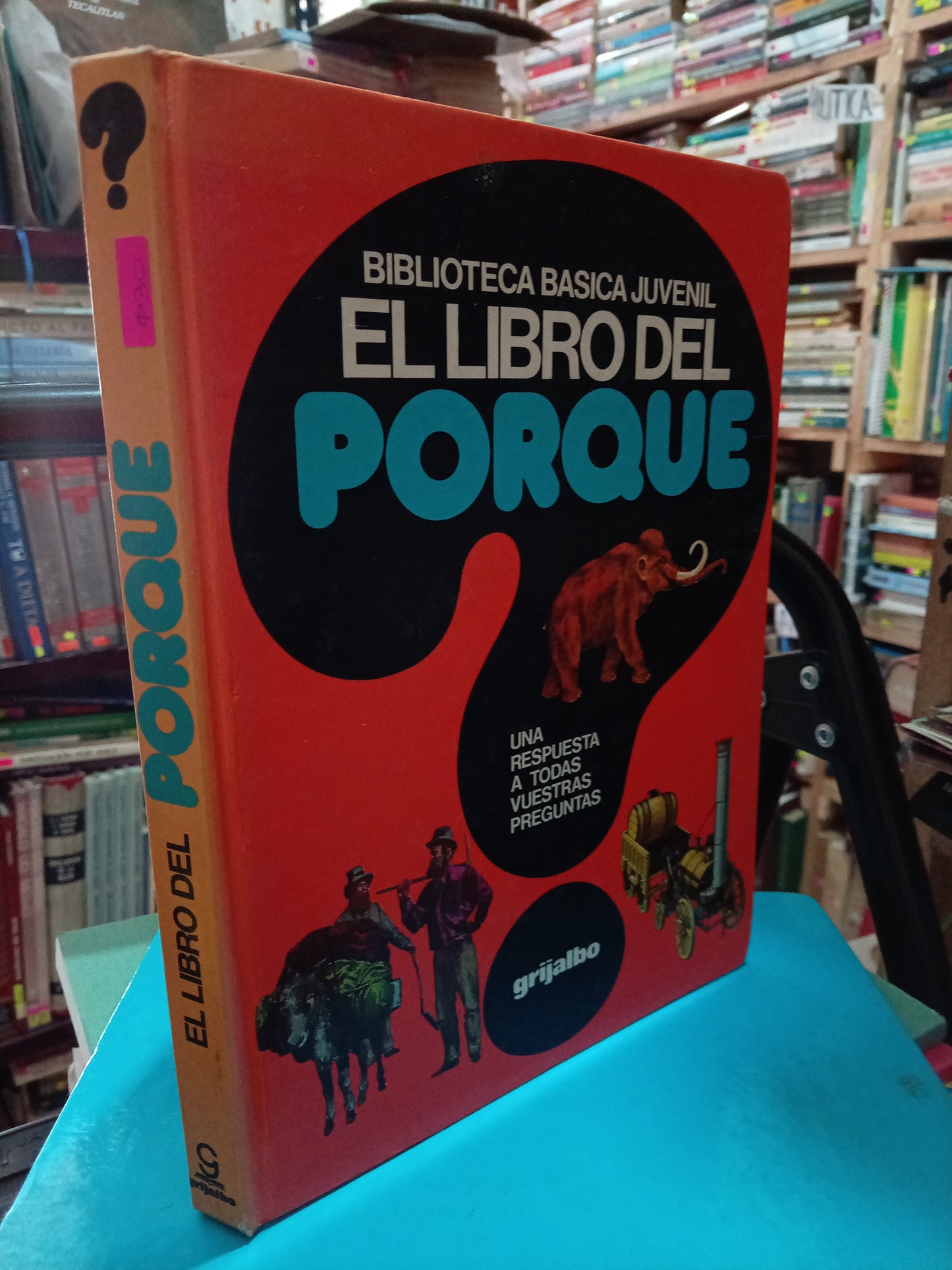 BIBLIOTECA BÁSICA JUVENIL EL LIBRO DEL CUANDO COMO PORQUE DONDE USADO INFANTIL LITERARIO 305