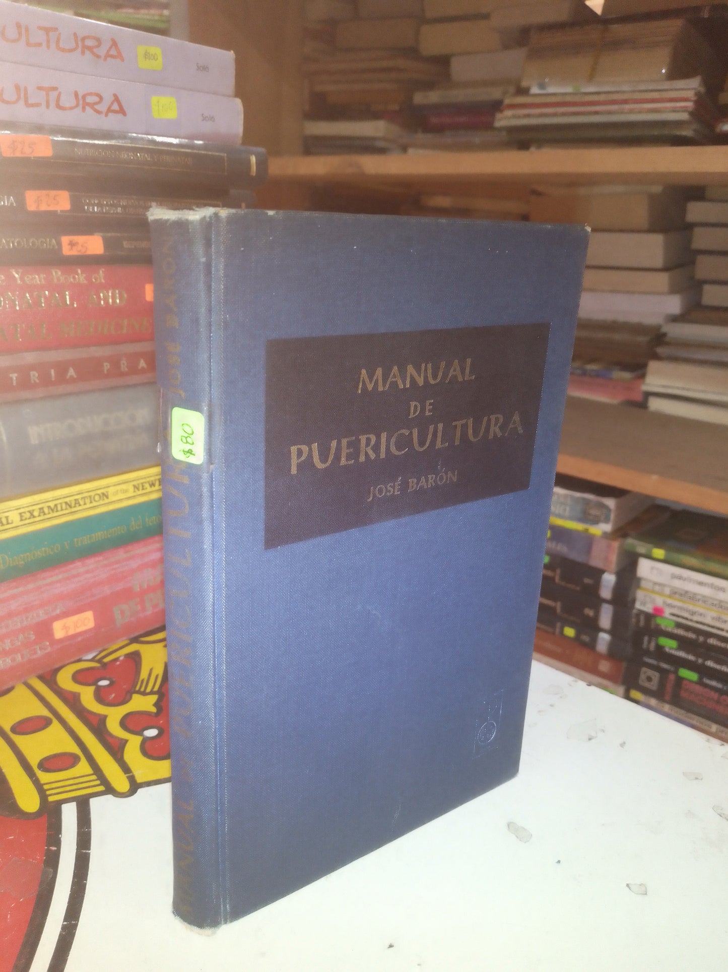MANUAL DE PUERICULTURA POR JOSÉ BARÓN USADO MEDICINA LITERARIO 207