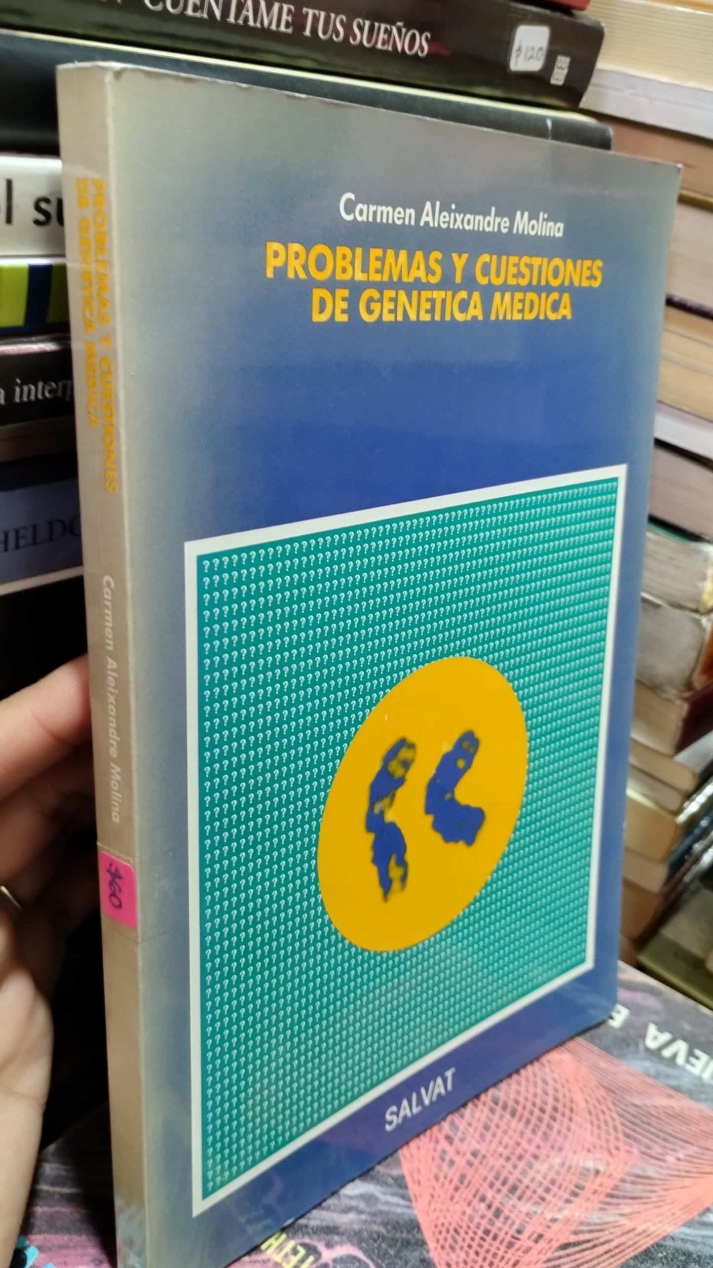 PROBLEMAS Y CUESTIONES DE GENETICA MEDICA POR CARMEN ALEIXANDRE MOLINA LIBRO USADO SALUD ALDAMA