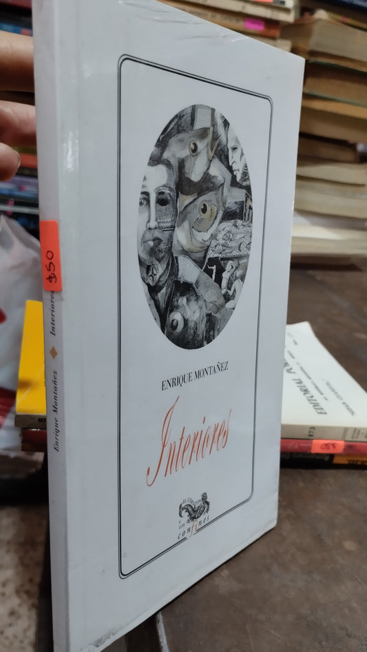 INTERIORES POR ENRIQUE MONTAÑEZ LIBRO USADO NOVELAS ALDAMA
