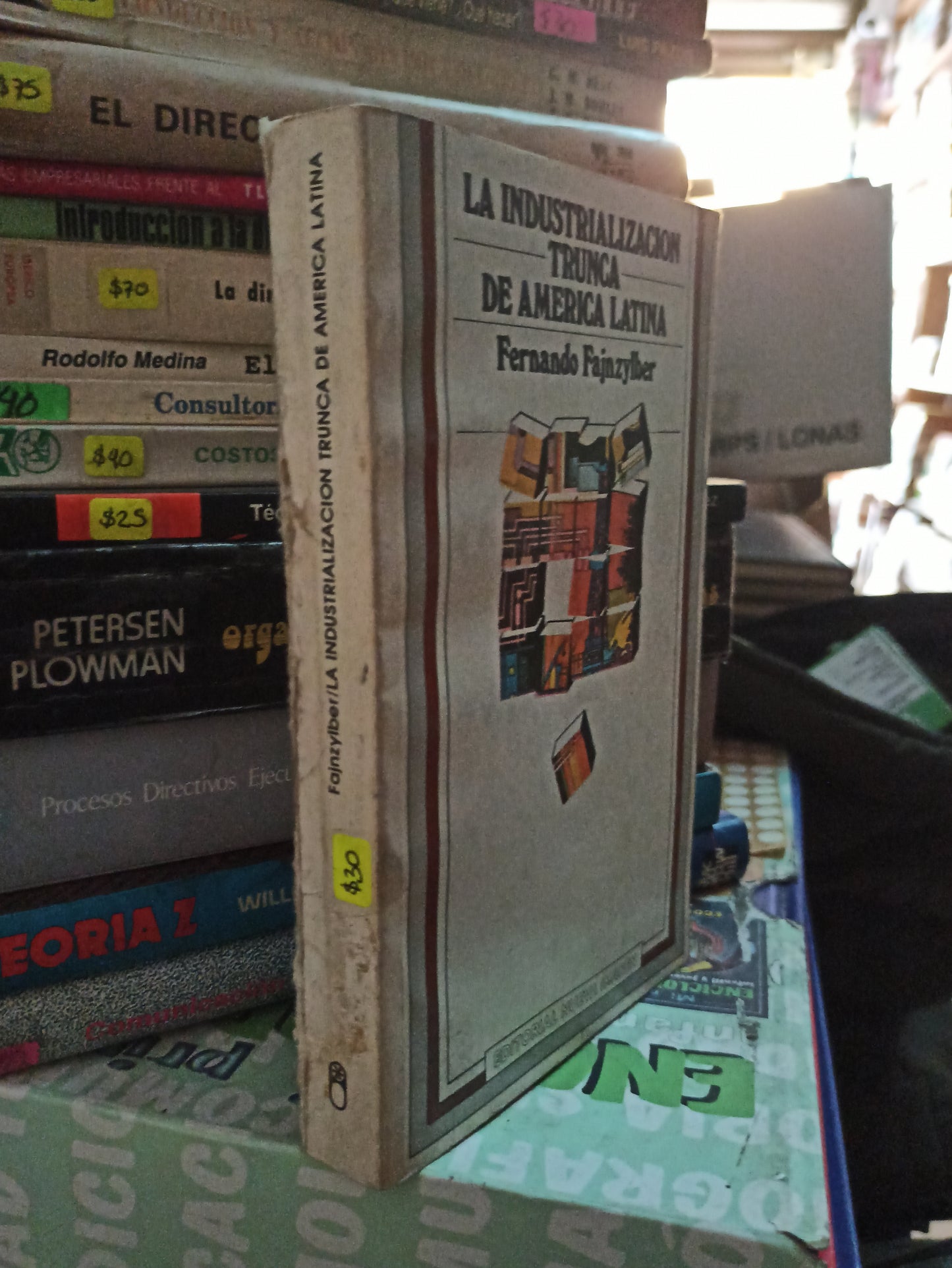 LA INDUSTRIALIZACION DE AMERICA LATINA POR FERNANDO FAJNZYLBER USADO ADMINISTRACIÓN LITERARIO 207