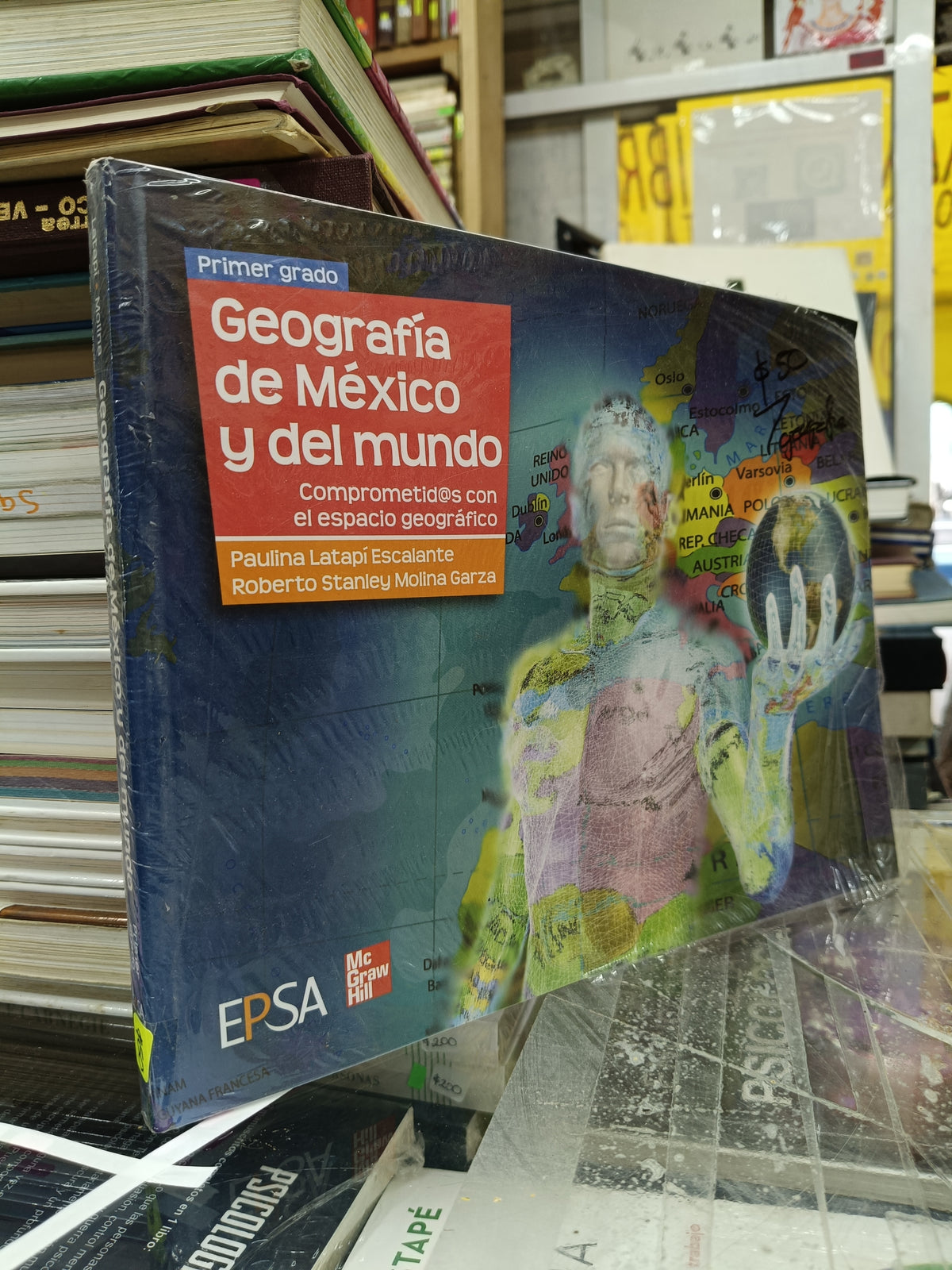 GEOGRAFIA DE MEXICO Y DEL MUNDO POR PAULINA LATAPI ESCALANTE, ROBERTO STANLEY MOLINA GARZA USADO GEOGRAFÍA JUÁREZ 507