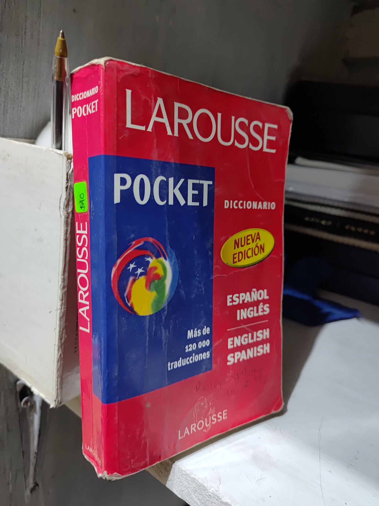 LAROUSSE POCKET DICCIONARIO ESPAÑOL INGLES USADO IDIOMAS JUAREZ