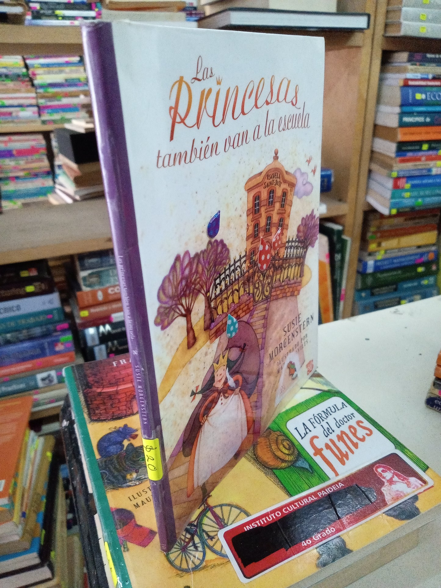 LAS PRINCESAS TAMBIEN VAN A LA ESCUELA POR SUSIE MORGENSTERN USADO INFANTIL LITERARIO 207