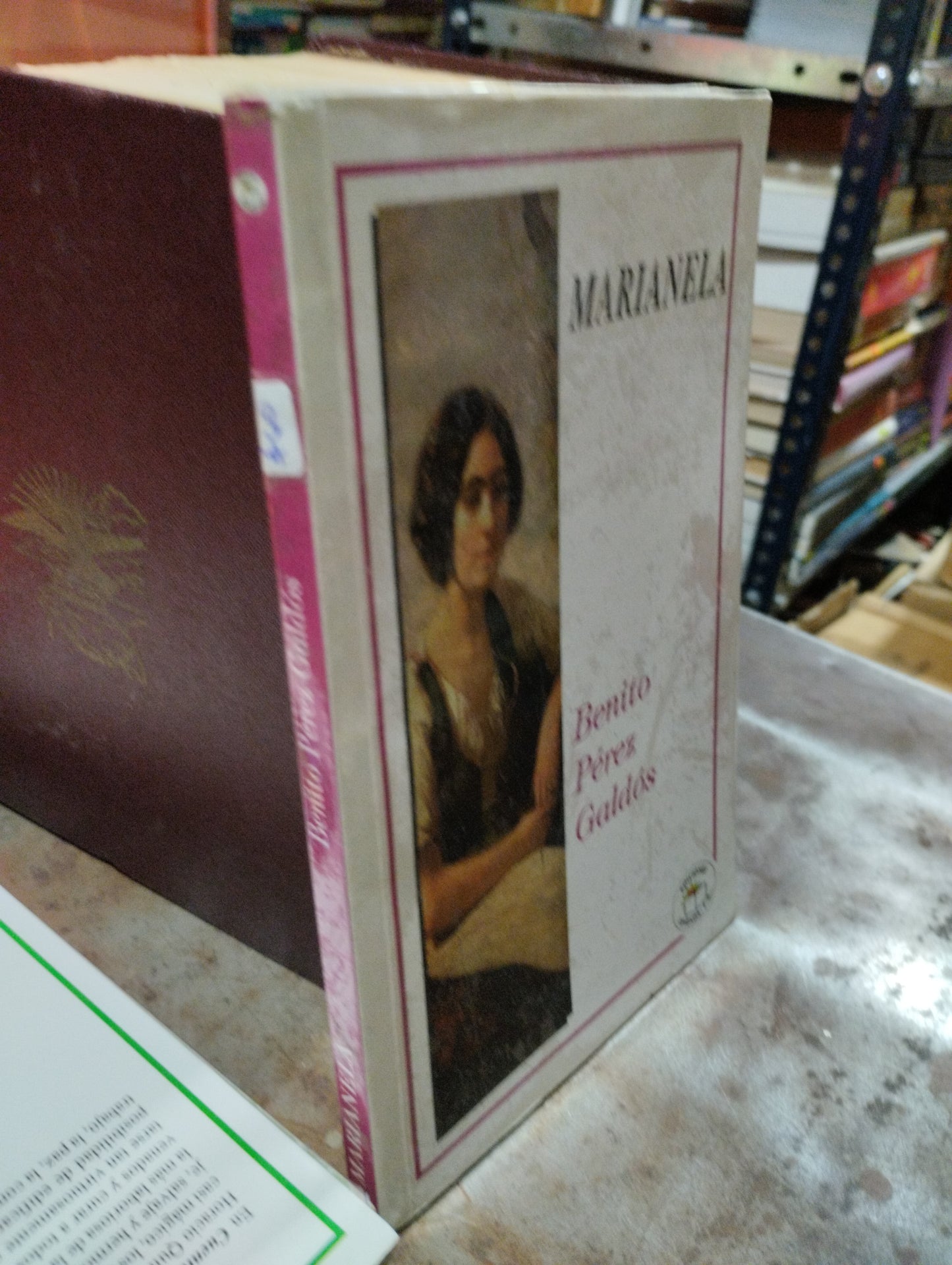 MARIANELA POR BENITO PEREZ GALDOS USADO NOVELAS ALDAMA