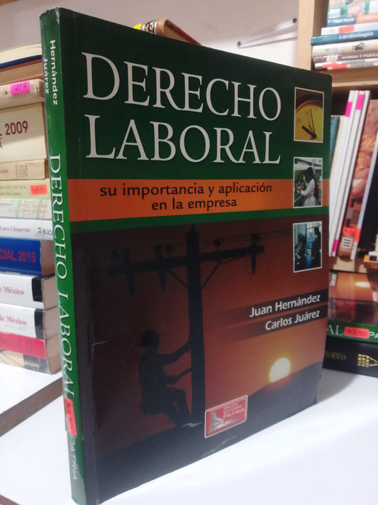 DERECHO LABORAL POR JUAN HERNANDEZ Y CARLOS JUAREZ USADO DERECHO JUAREZ
