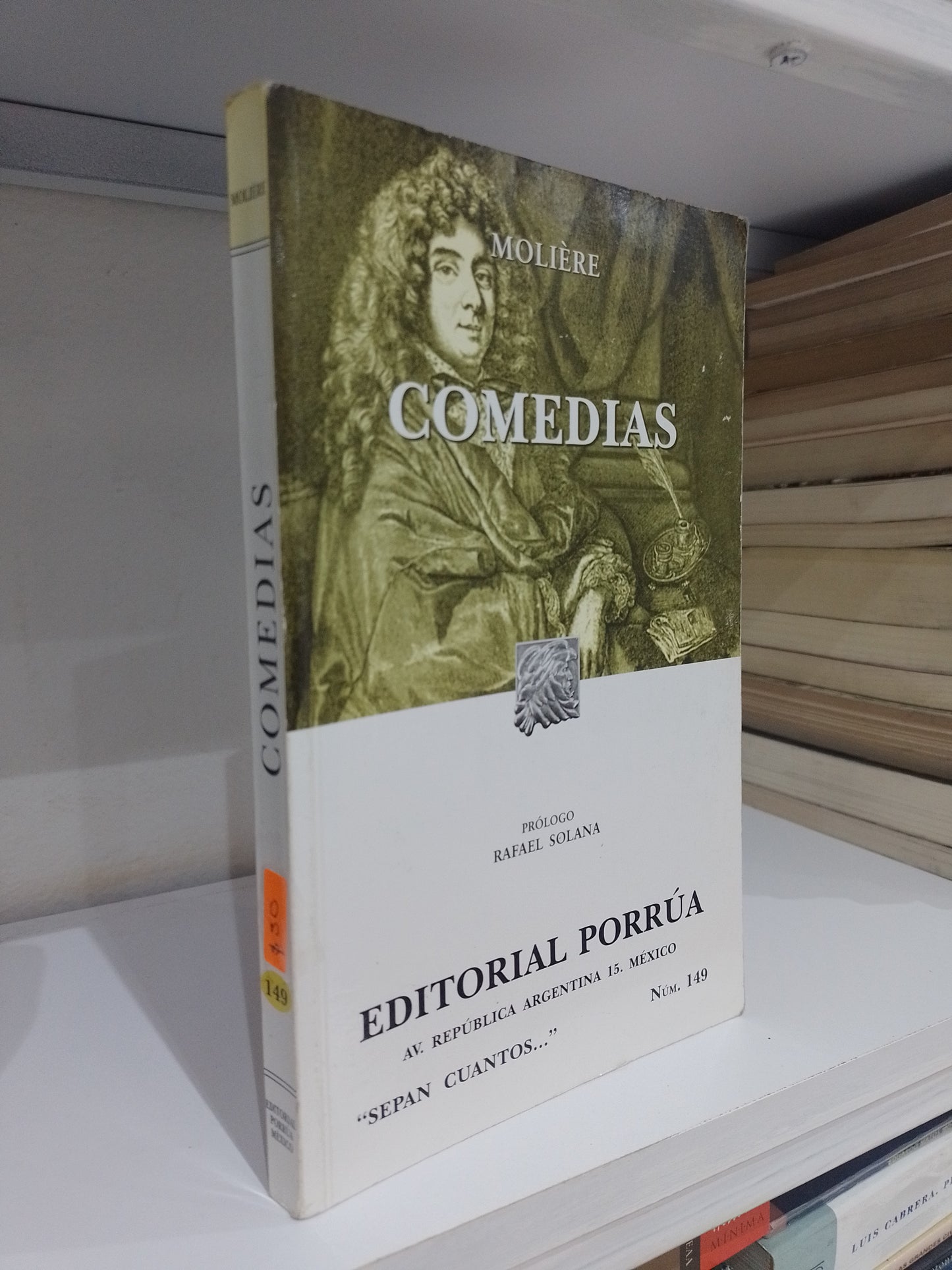 COMEDIAS POR MOLIERE USADO NOVELA JUAREZ 515