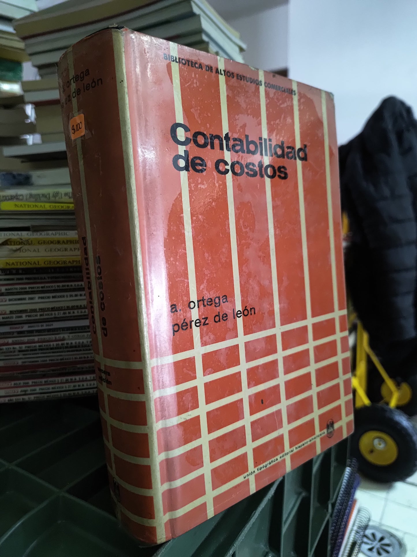 CONTABILIDAD DE COSTOS POR A. ORTEGA PEREZ DE LEON USADO ADMINISTRACION JUAREZ 515