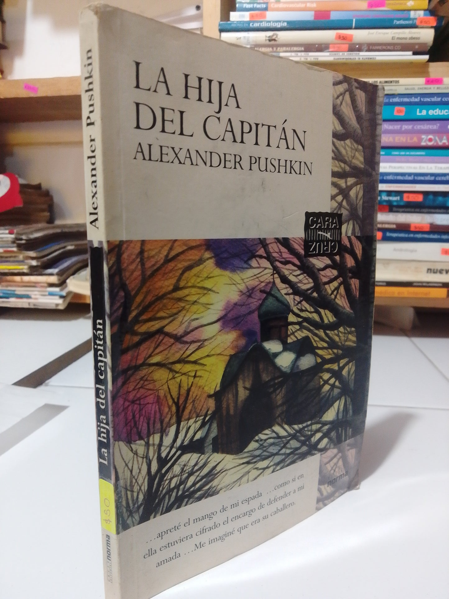 LA HIJA DEL CAPITAN POR ALEXANDER PUSHKIN USADO NOVELA JUÁREZ