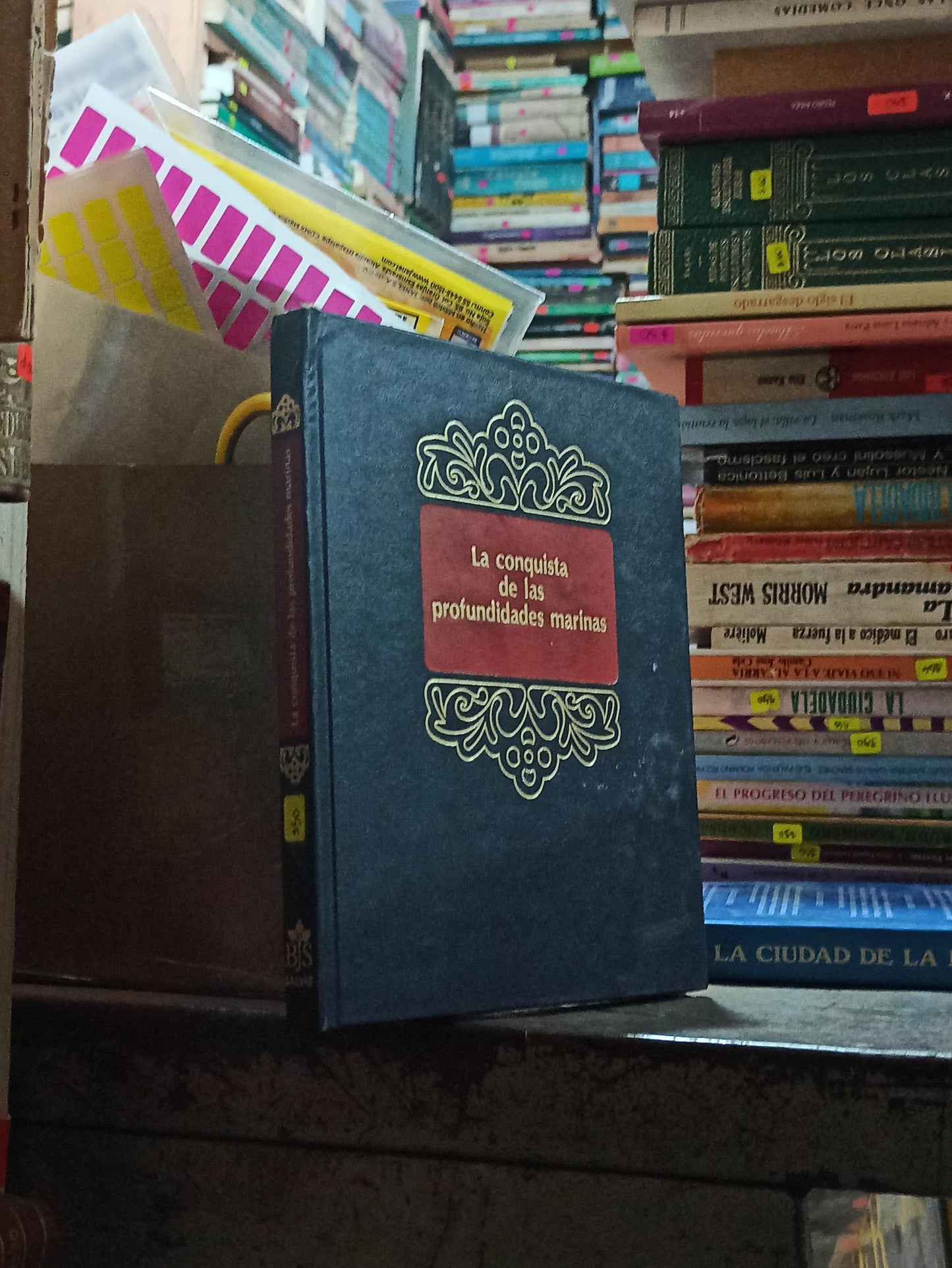 LA CONQUISTAR DE LAS PROFUNDIDADES MARINAS POR ANTONIO RIBERA USADO NOVELAS ALDAMA