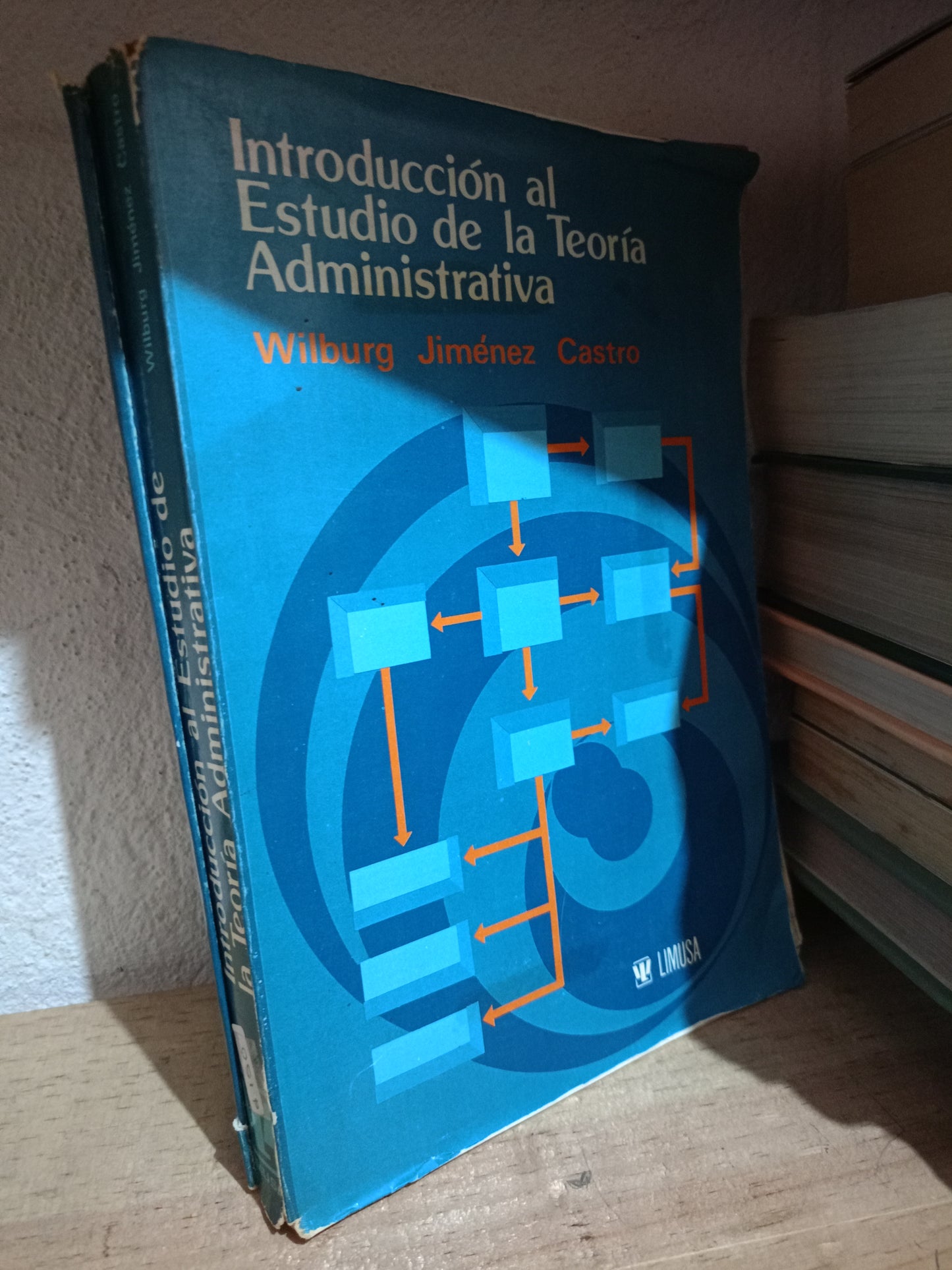 INTRODUCCION AL ESTUDIO DE LA TEORIA ADMINISTRATIVA POR WILBURG JIMENEZ CASTRO USADO ADMN LITERARIO 305