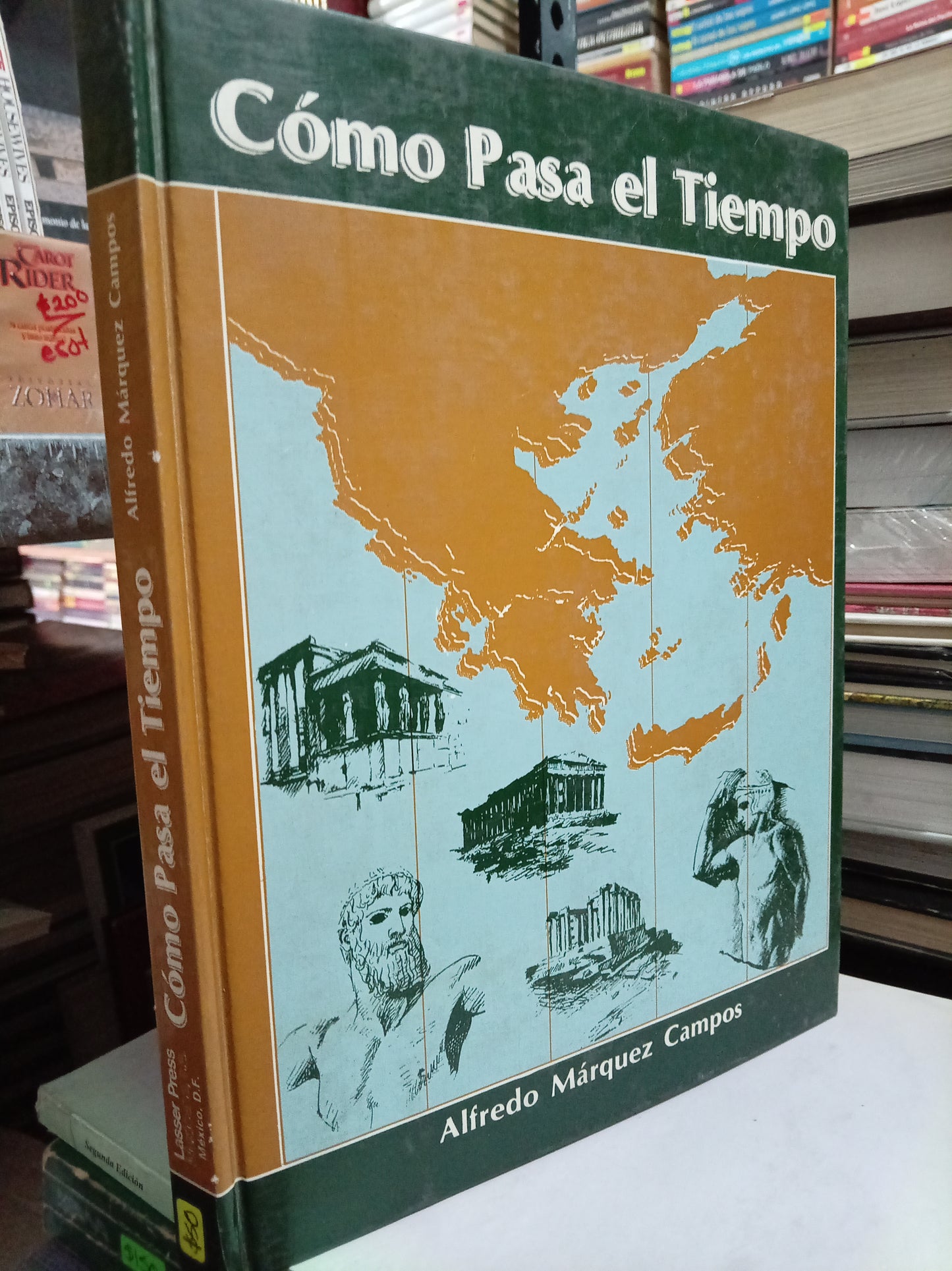 COMO PASA EL TIEMPOS POR ALFREDO MÁRQUEZ CAMPOS USADO HISTORIA LITERARIO 305