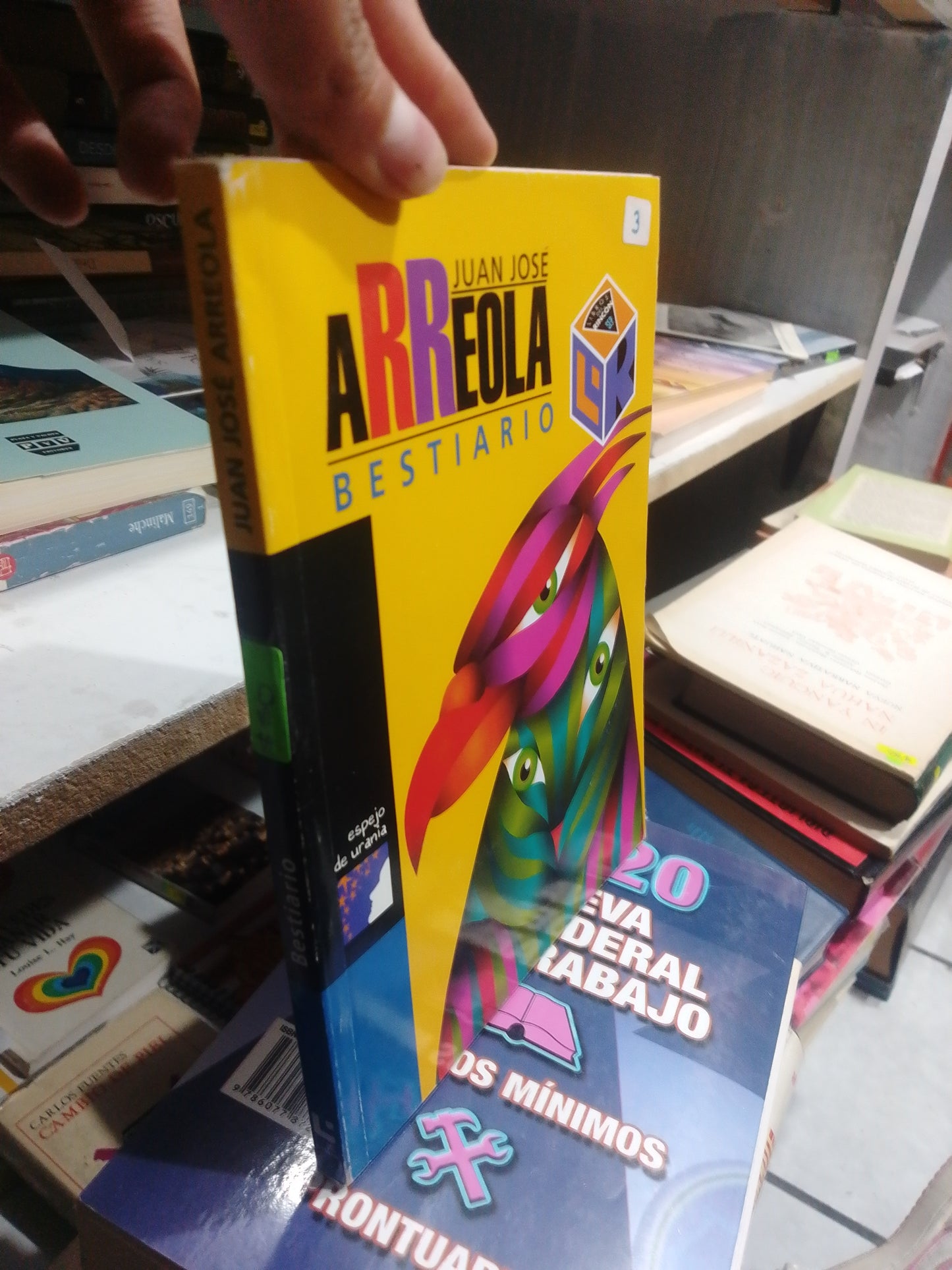 BESTIARIO POR JUAN JOSE ARREOLA USADO NOVELAS JUAREZ