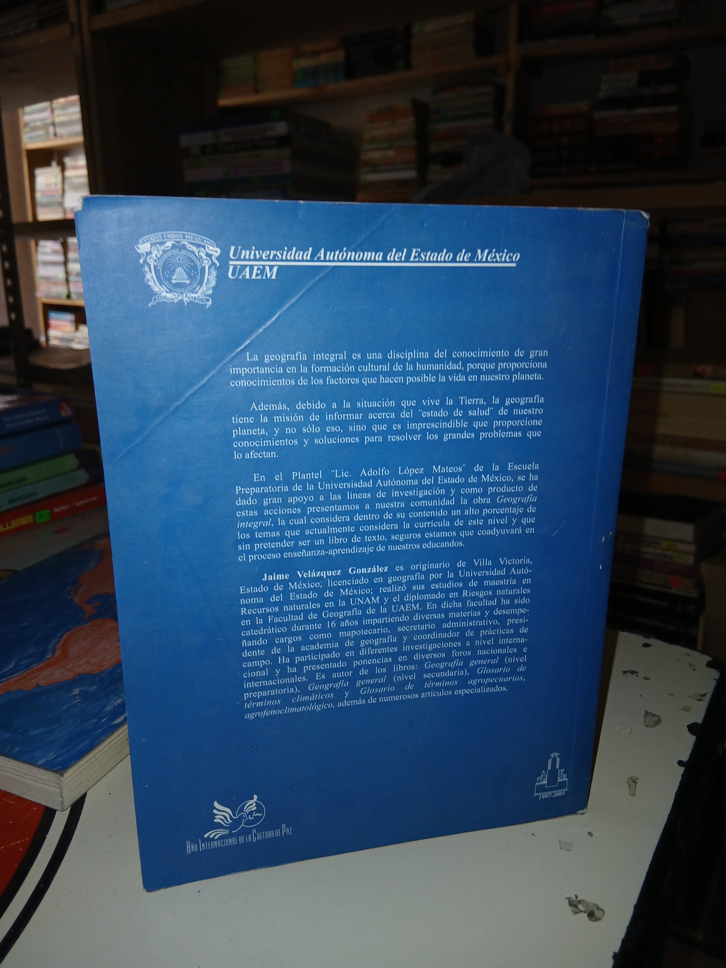 GEOGRAFÍA INTEGRAL POR JAIME VELÁZQUEZ GONZÁLEZ USADO GEOGRAFÍA LITERARIO 207