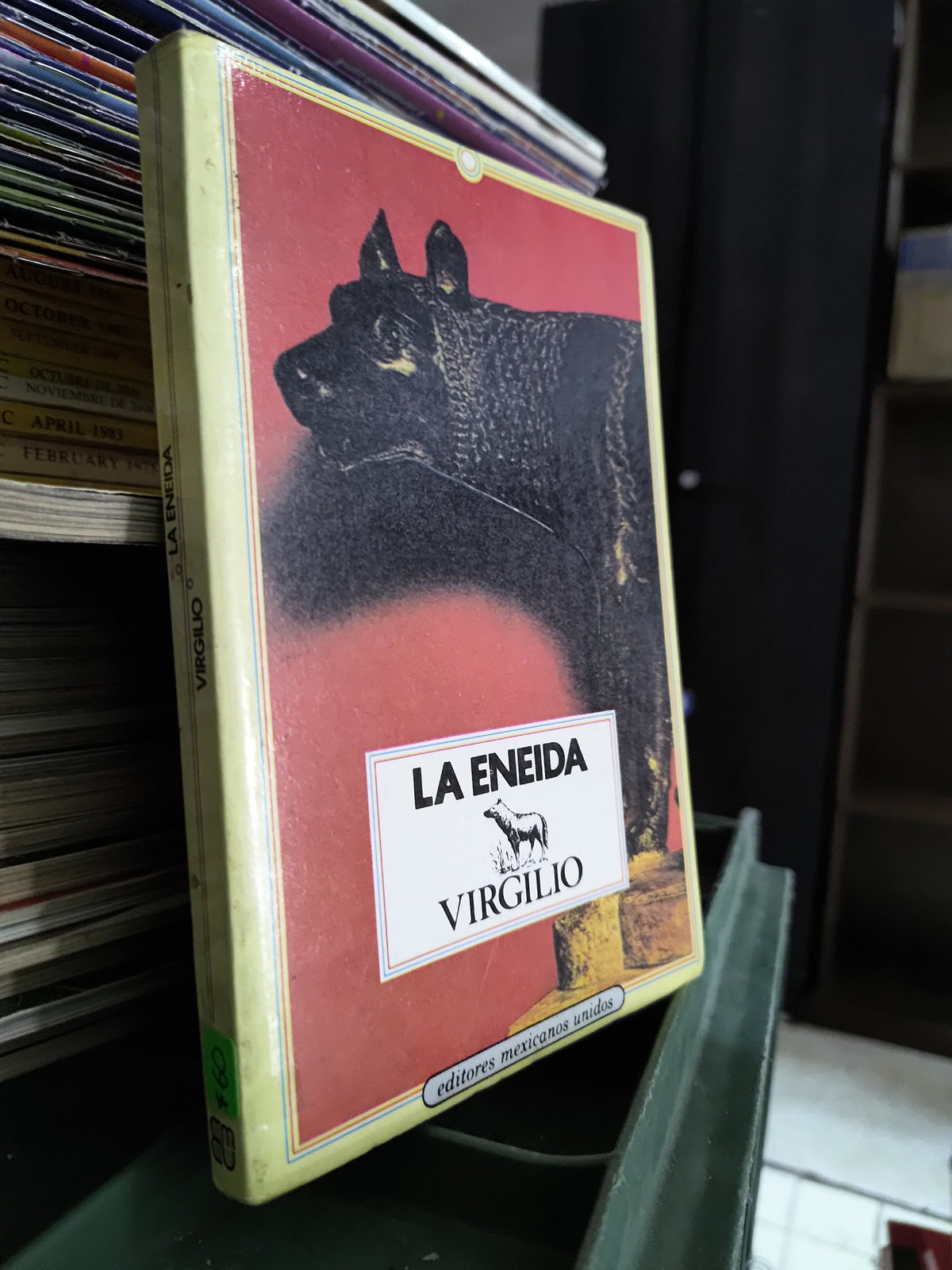 LA ENEIDA POR VIRGILIO USADO NOVELAS JUAREZ 515