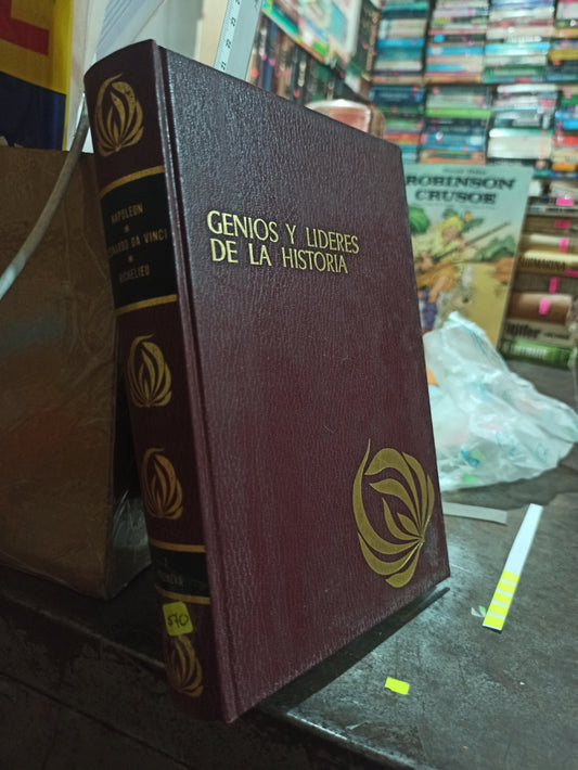 GENIOS Y LIDERES DE LA HISTORIA VOLUMEN I POR VARIOS AUTORES USADO HISTORIA ALDAMA