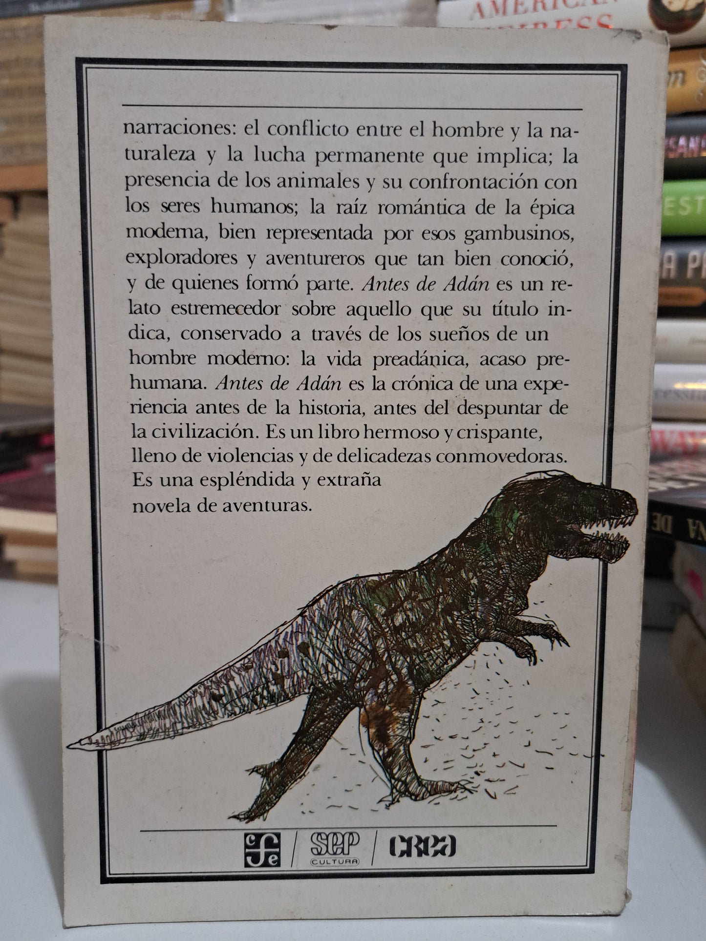 ANTES DE ADÁN JACK LONDON USADO NOVELA JUÁREZ