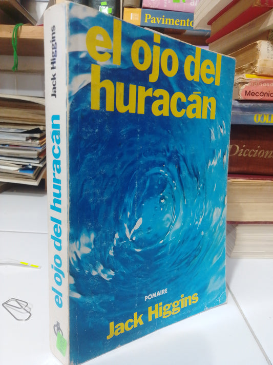 EL OJO DEL HURACAN POR JACK HIGGINS USADO NOVELA JUÁREZ