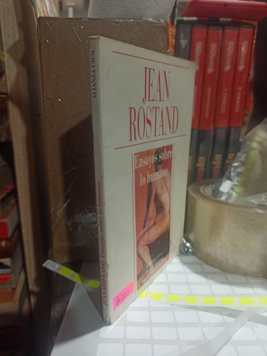 ENSAYOS SOBRE LO HUMANO POR JEAN ROSTAND USADO SOCIOLOGIA ALDAMA