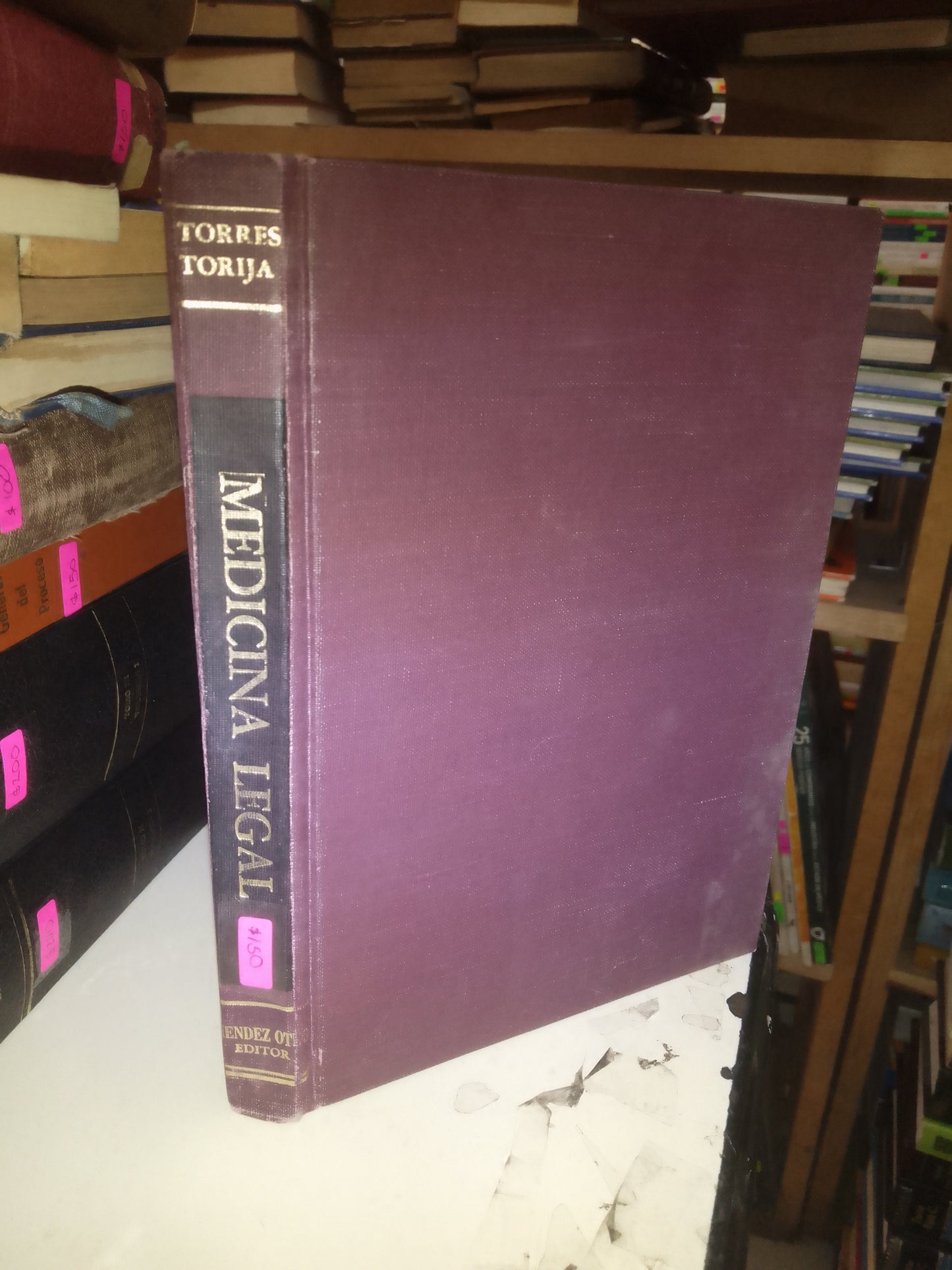 MEDICINA LEGAL POR JOSÉ TORRES TORIJA USADO DERECHO LITERARIO 207