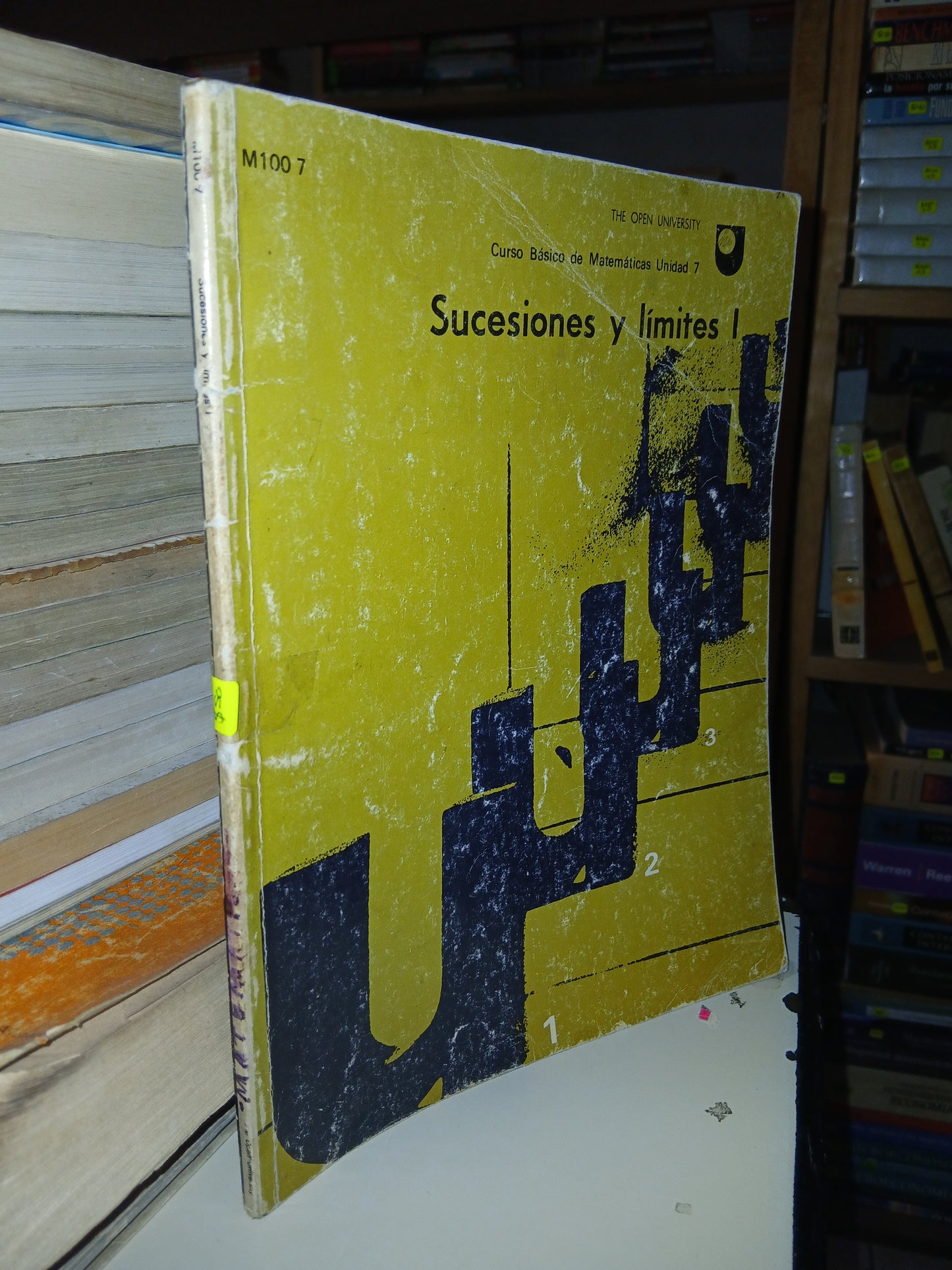 SUCESIONES Y LÍMITES I TRADUCIDO POR ANTONIO LINARES USADO MATEMÁTICAS LITERARIO 207