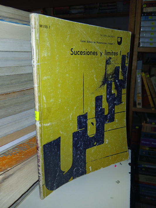 SUCESIONES Y LÍMITES I TRADUCIDO POR ANTONIO LINARES USADO MATEMÁTICAS LITERARIO 207