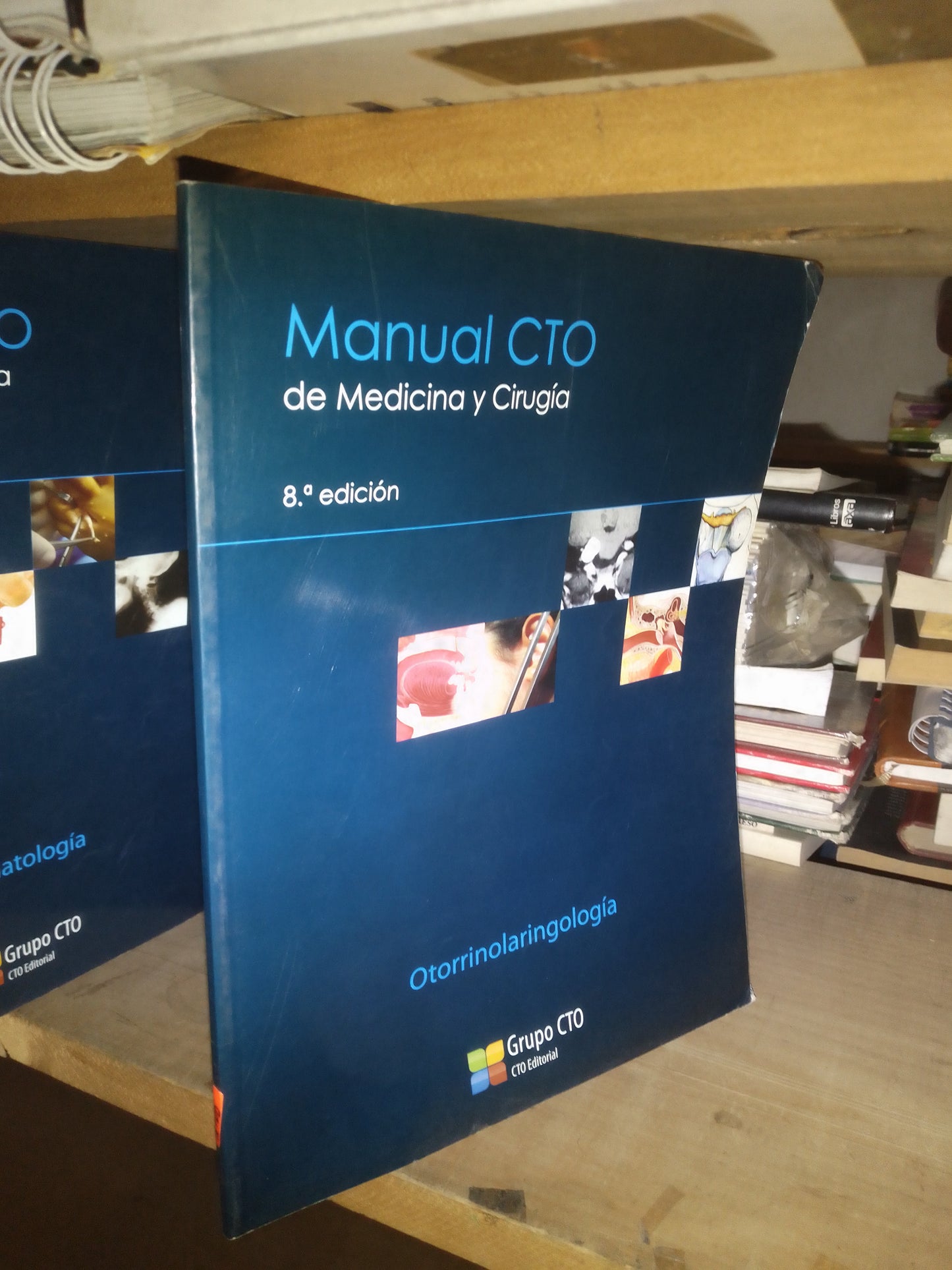 MANUAL CTO DE MEDICINA Y CIRUGÍA OTORRINOLARINGOLOGÍA POR ELENA MORA RIVAS USADO MEDICINA LITERARIO 207