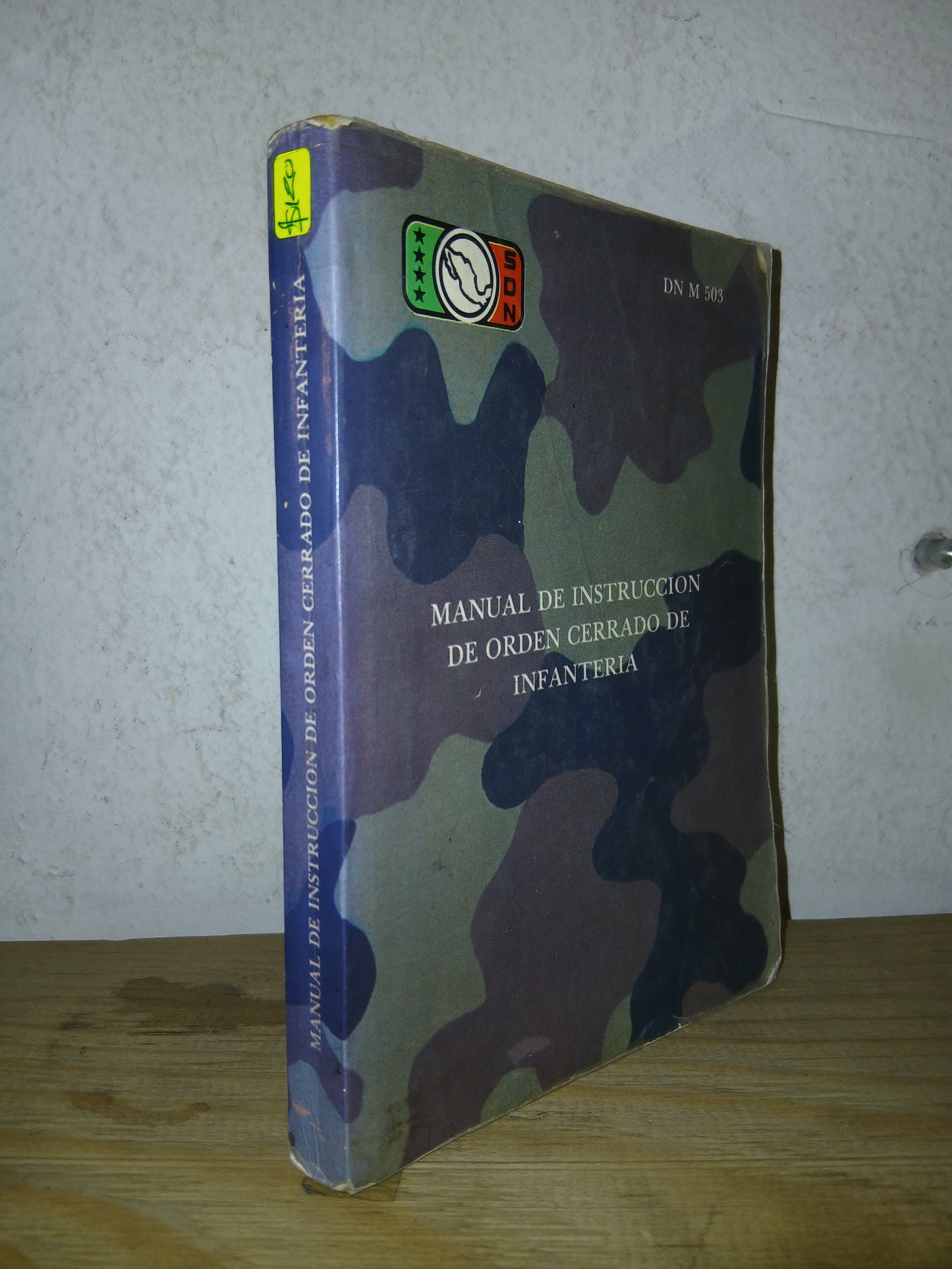 MANUAL DE INSTRUCCIÓN DE ORDEN CERRADO DE INFANTERIA USADO DERECHO LITERARIO 207