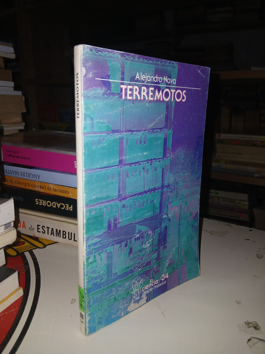 TERREMOTOS POR ALEJANDRO NAVA USADO CIENCIA LITERARIO 207
