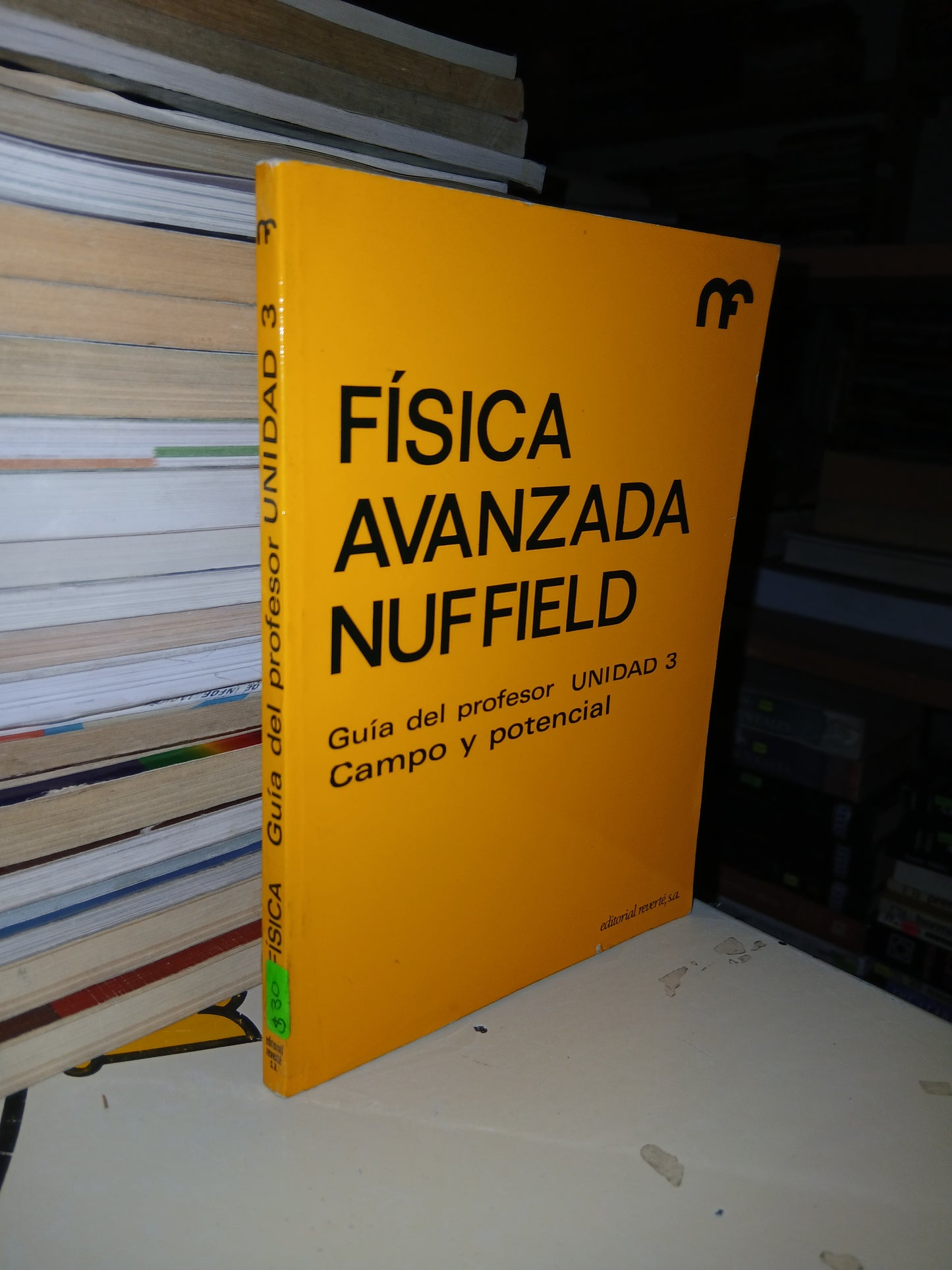 FÍSICA AVANZADA NUFFIELD. GUÍA DEL PROFESOR. UNIDAD 3 (VARIOS AUTORES) USADO FÍSICA LITERARIO 207