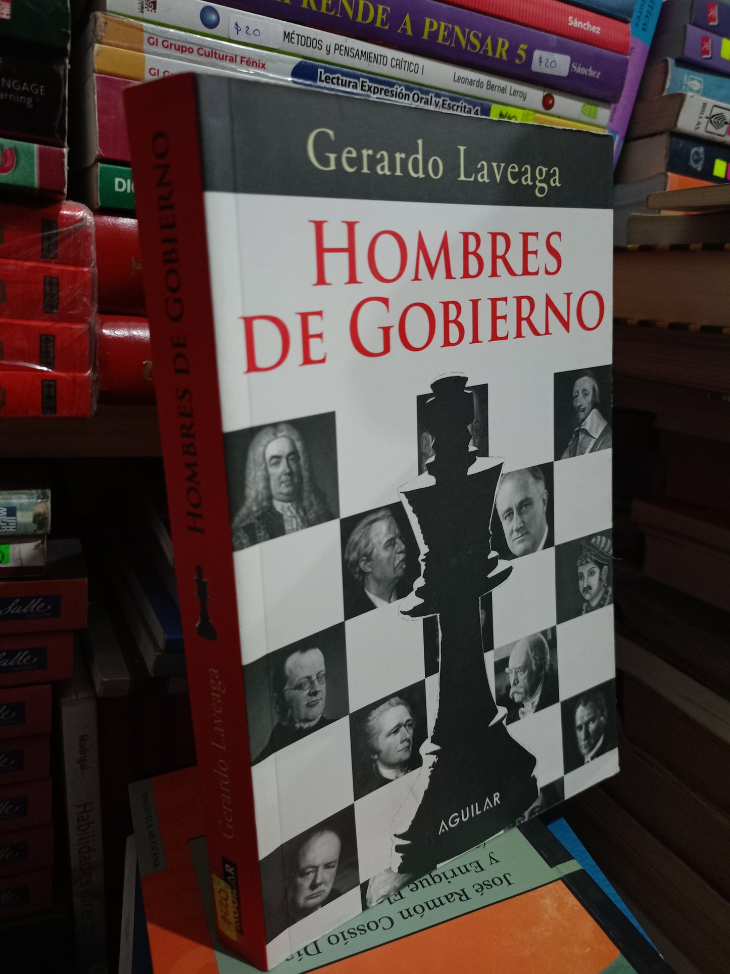 HOMBRE DE GOBIERNO POR GERARDO LAVEAGA USADO POLITICA LITERARIO 305