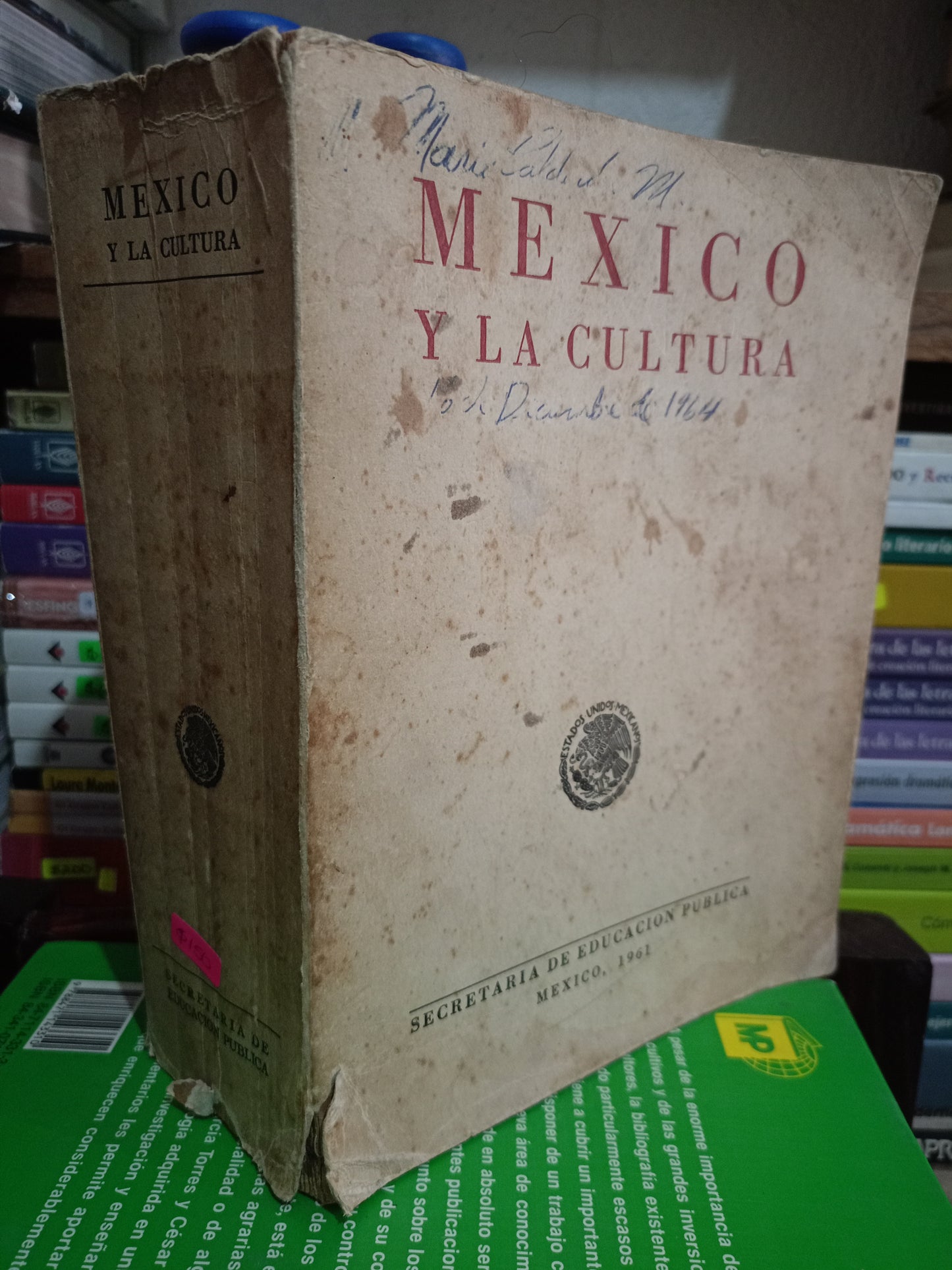 MEXICO Y LA CULTURA USADO HISTORIA LITERARIO 305
