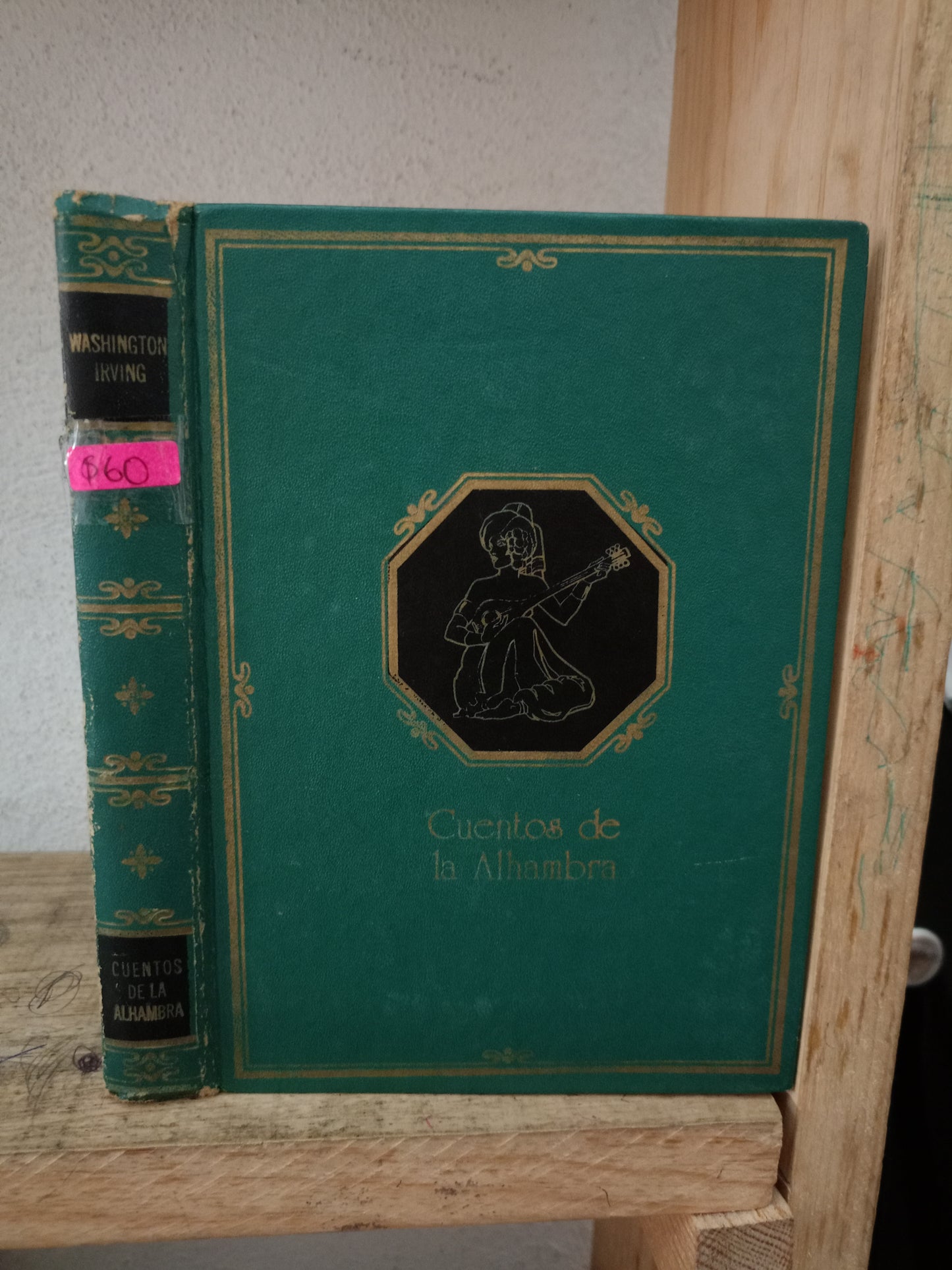 CUENTOS DE LA ALHAMBRA POR WASHINGTON IRVING USADO NOVELA LITERARIO 305