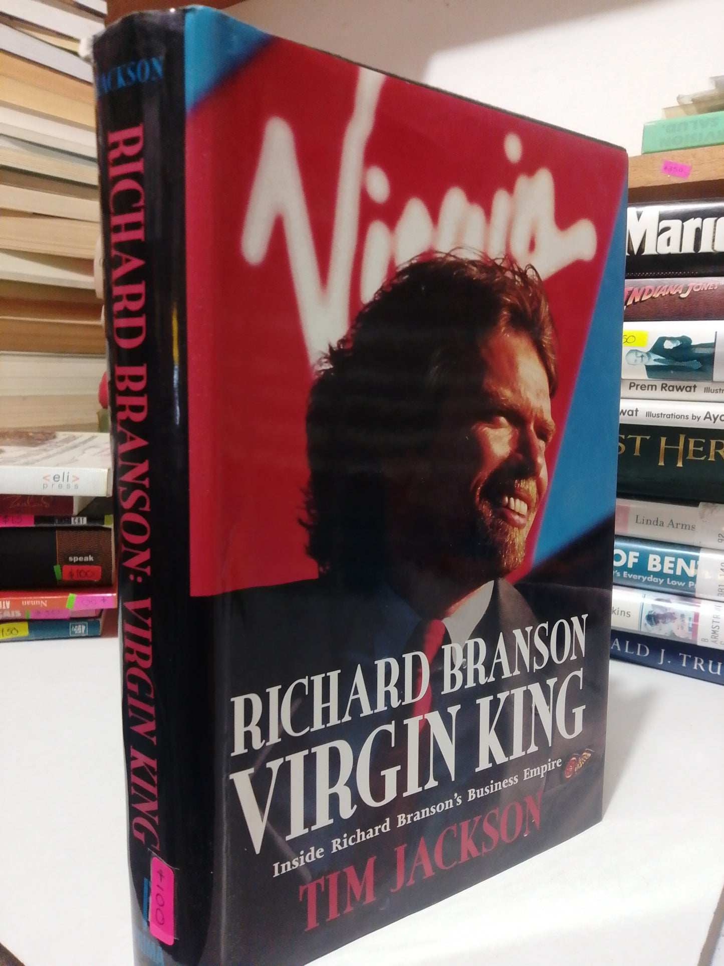 RICHARD BRANSON VIRGIN KING POR TIM JACKSON USADO IDIOMAS JUAREZ