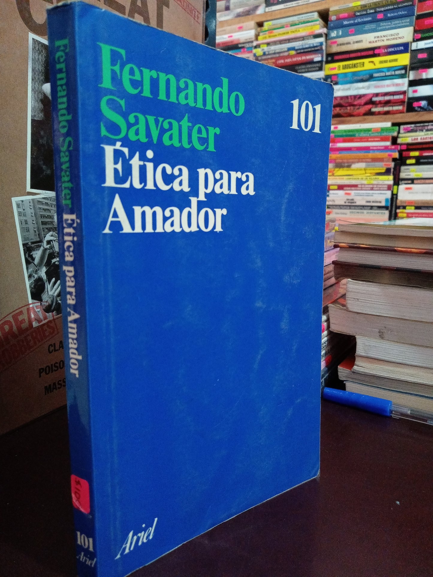ETICA PARA AMADOR FERNANDO SAVATER USADO S.PERSONAL LITERARIO #305