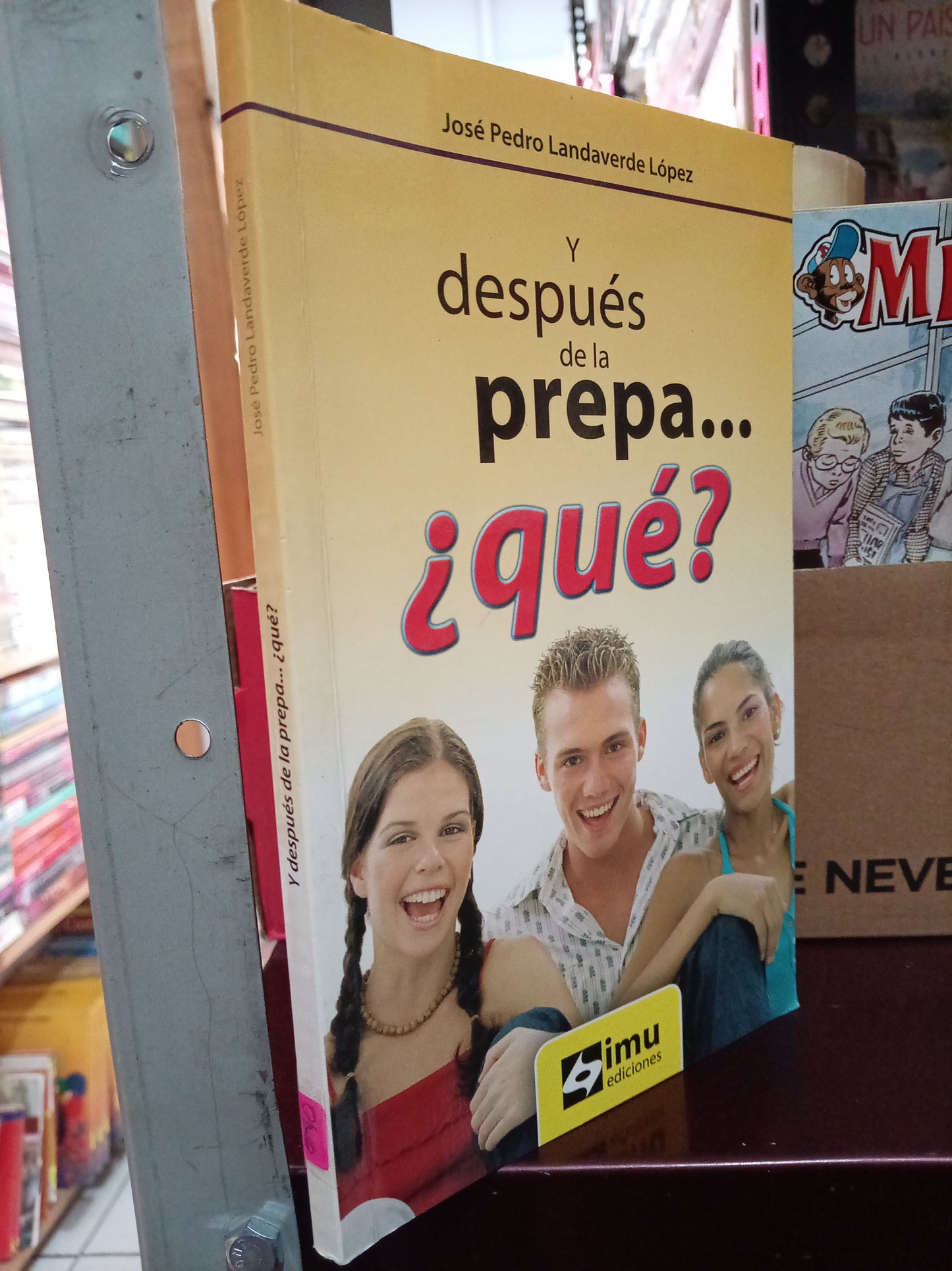 Y DESPUES DE LA PREPA QUE POR JOSÉ PEDRO LANDAVERDE LÓPEZ USADO S. PERSONAL LITERARIO 305