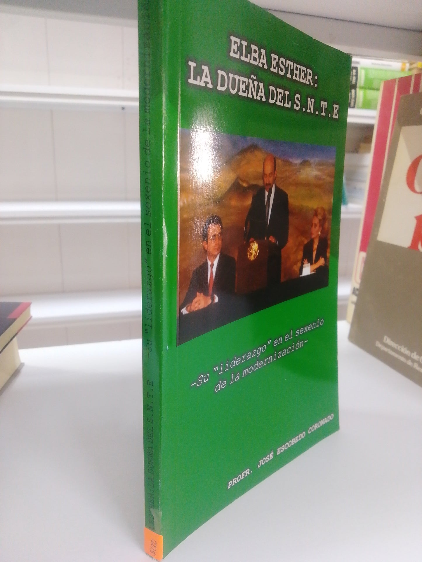 ELBA ESTHER LA DUELA DEL SNTE PROFR JOSE ESCOBEDO CORONADO USADO POLITICA JUAREZ 515