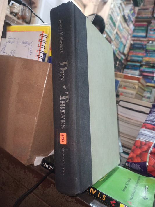 DEN OF THIEVES POR JAMES B. STEWART USADO IDIOMAS ALDAMA