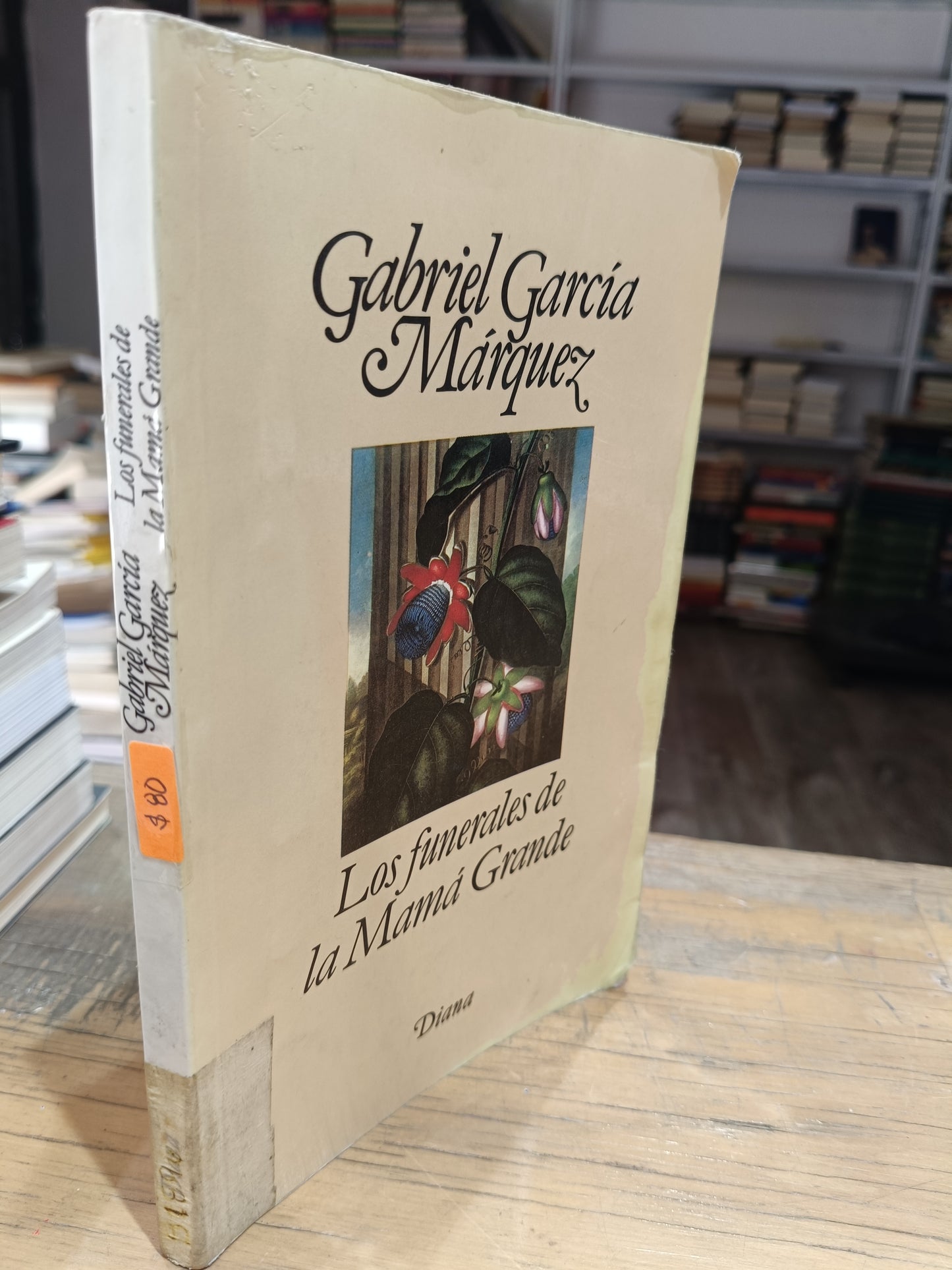 LOS FUNERALES DE LA MAMA GRANDE POR GABRIEL GARCIA MARQUEZ USADO NOVELA JUAREZ 515