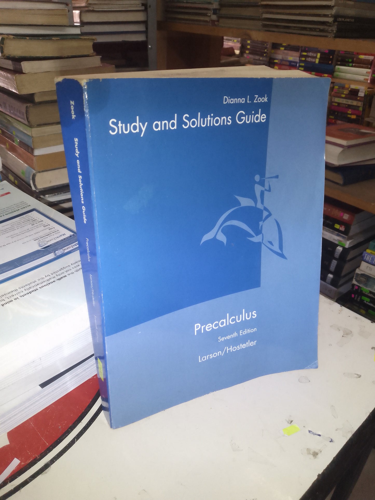 STUDY AND SOLUTIONS GUIDE PRECALCULUS LARSON Y HOSTETLER USADO MATEMÁTICAS LITERARIO 207