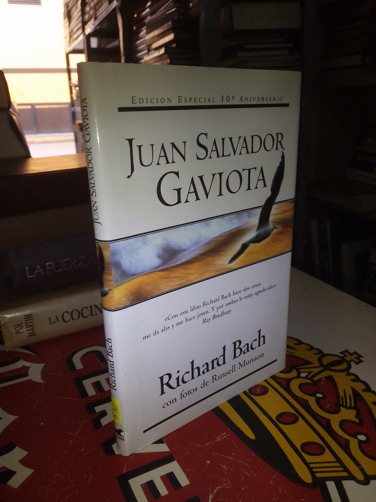 JUAN SALVADOR GAVIOTA POR RICHARD BACH USADO SUPERACIÓN PERSONAL LITERARIO 207