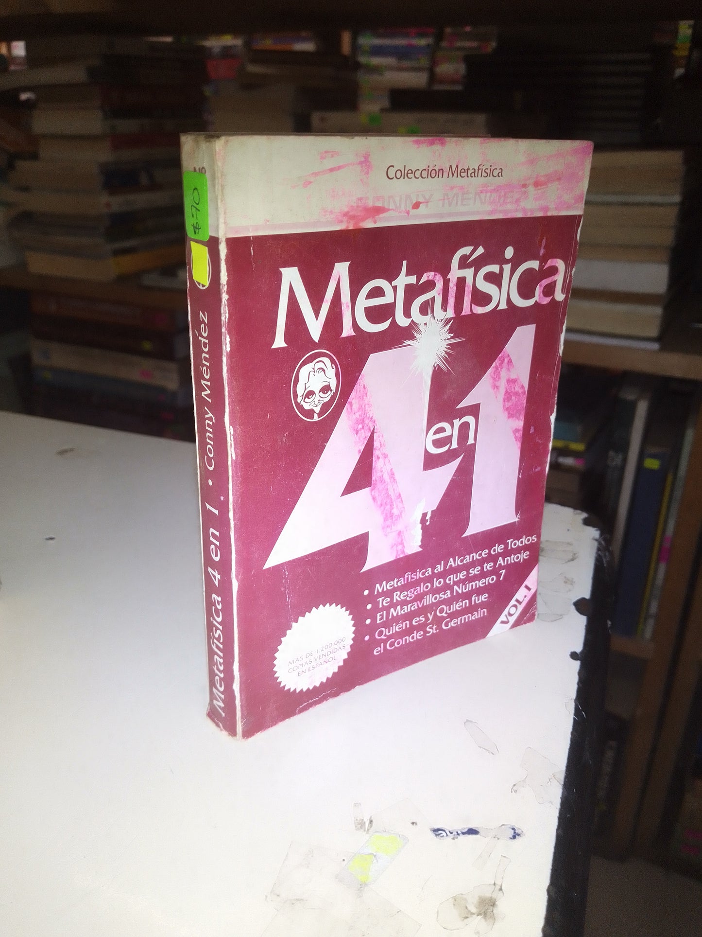 METAFISICA 4 EN 1 VOL. 1 POR CONNY MENDEZ USADO SUPERACIÓN PERSONAL LITERARIO 207