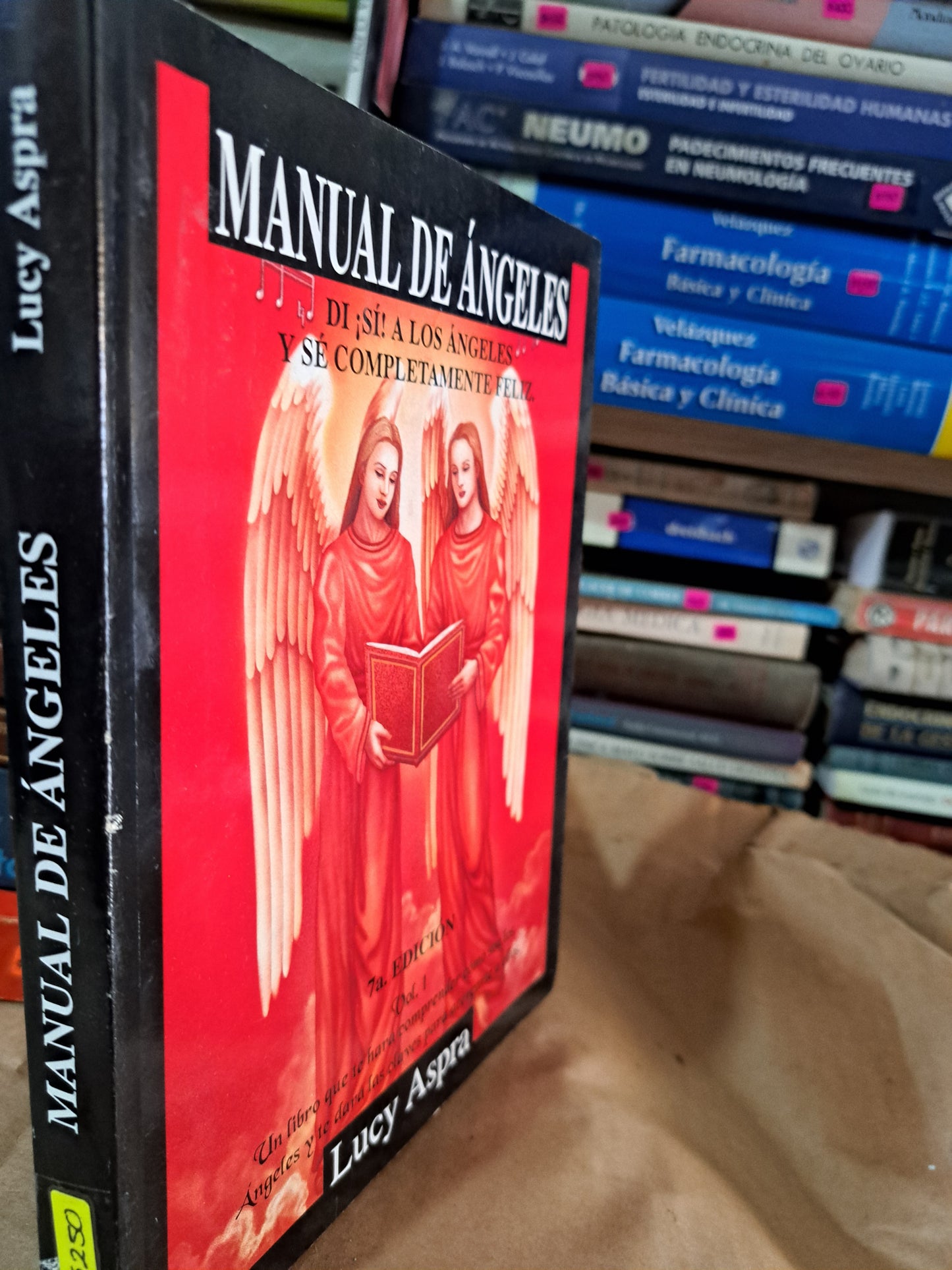 MANUAL DE ANGEL DI ¡SÍ! A LOS ÁNGELES Y SE COMPLETAMENTE FELIZ LUCY ASPRA USADO ESOTERISMO ALDAMA
