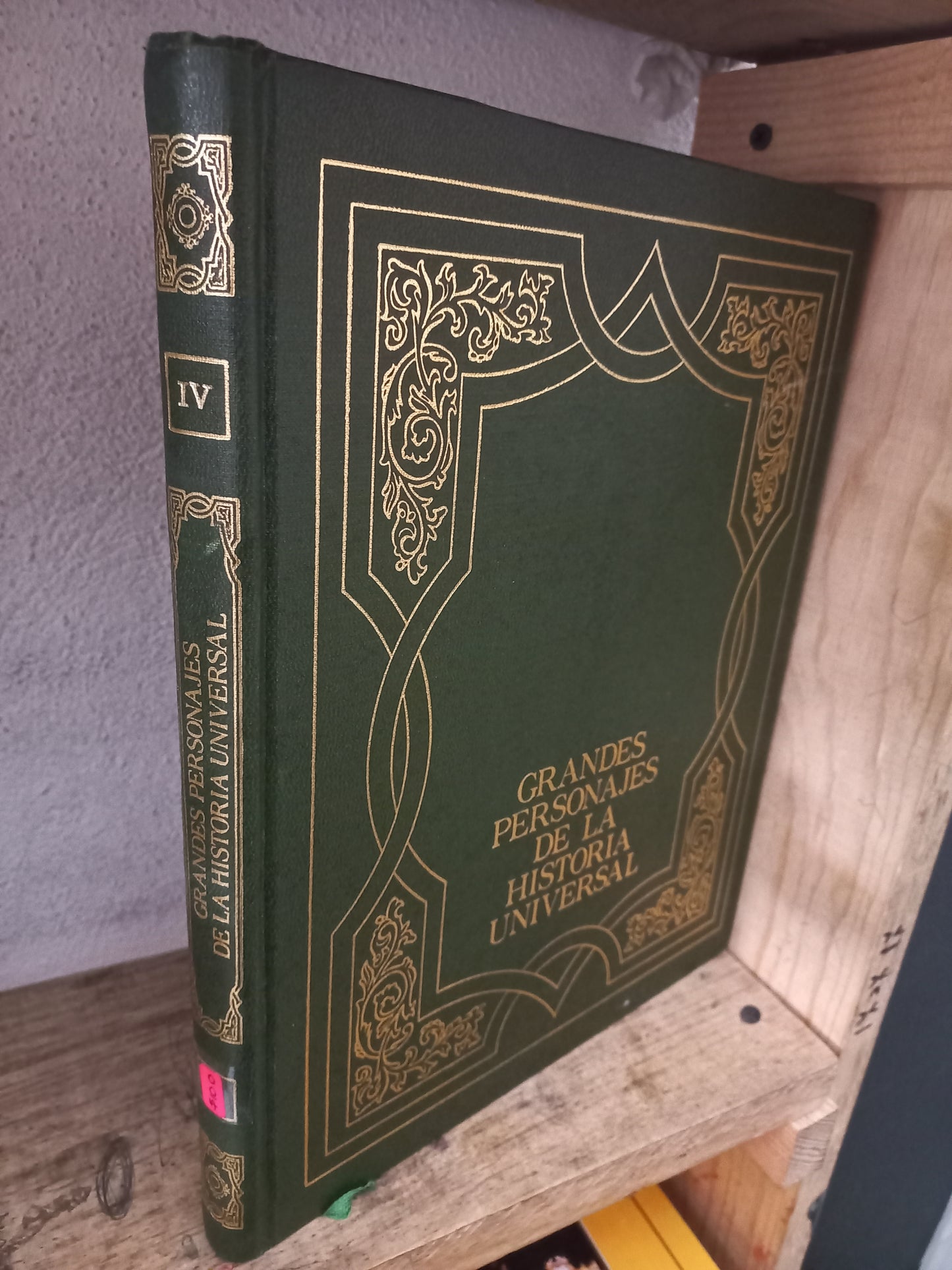 GRANDES PERSONAJES DE LA HISTORIA UNIVERSAL VOLUMEN IV USADO HISTORIA LITERARIO 305