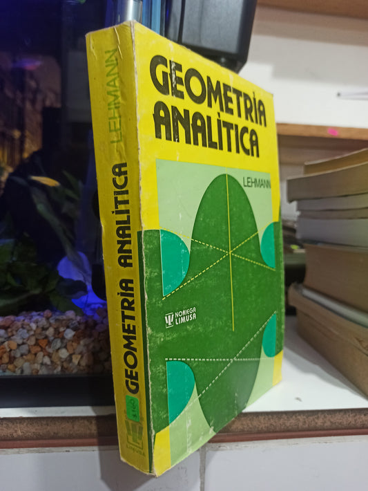 GEOMETRIA ANALITICA POR LEHMANN USADO MATEMÁTICAS JUÁREZ