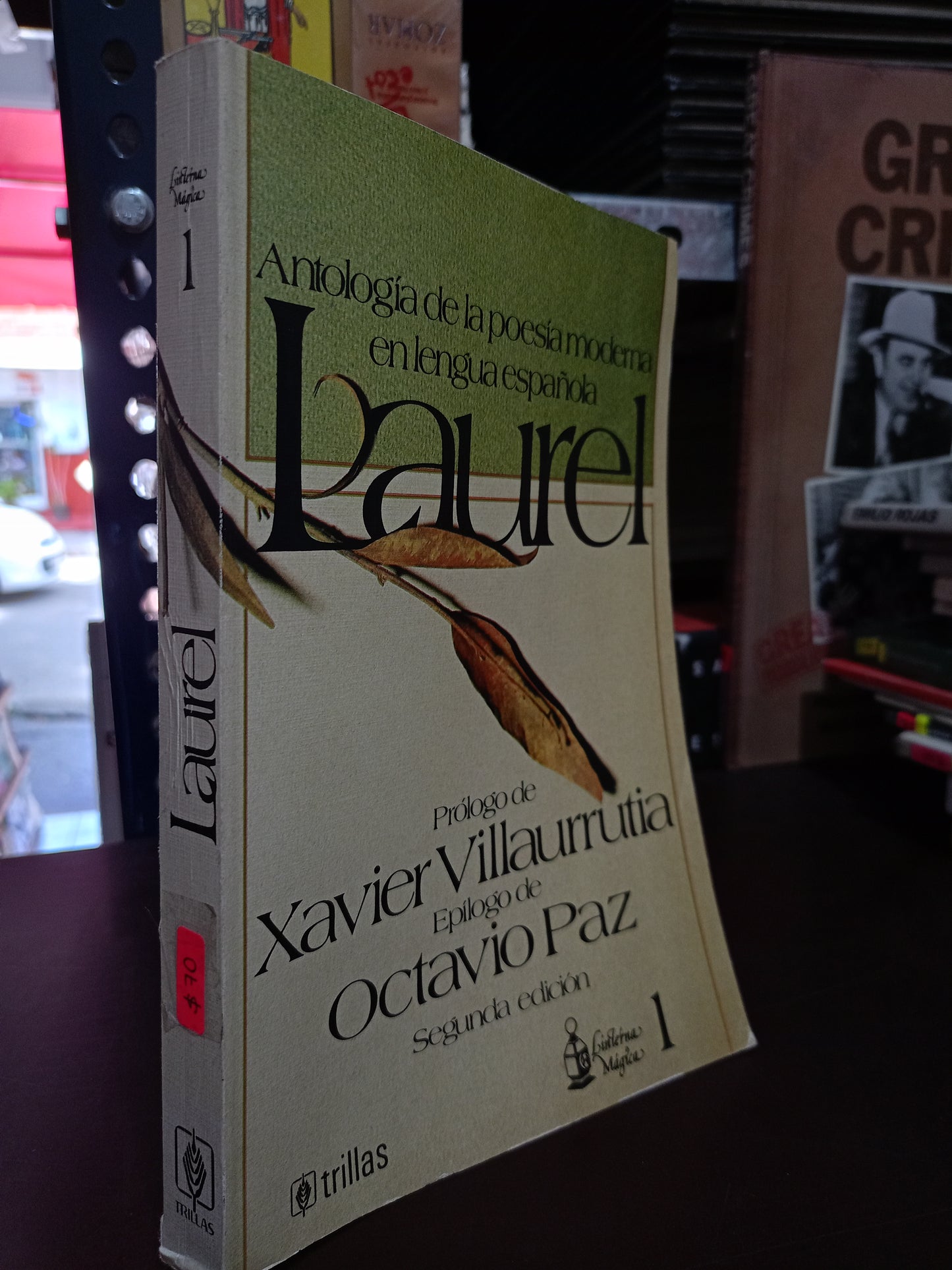 ANTOLOGÍA DE LA POESÍA MODERNA EN LENGUA ESPAÑOLA LAUREL USADO POESIA LITERARIO 305